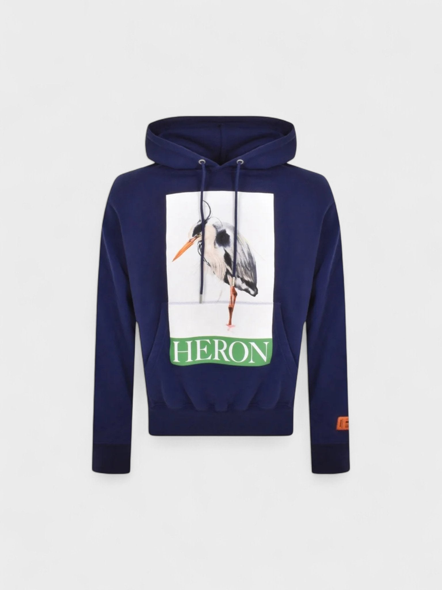 Heron Preston Painted Hoodie Navy White - Supplied FashionHeron Preston
