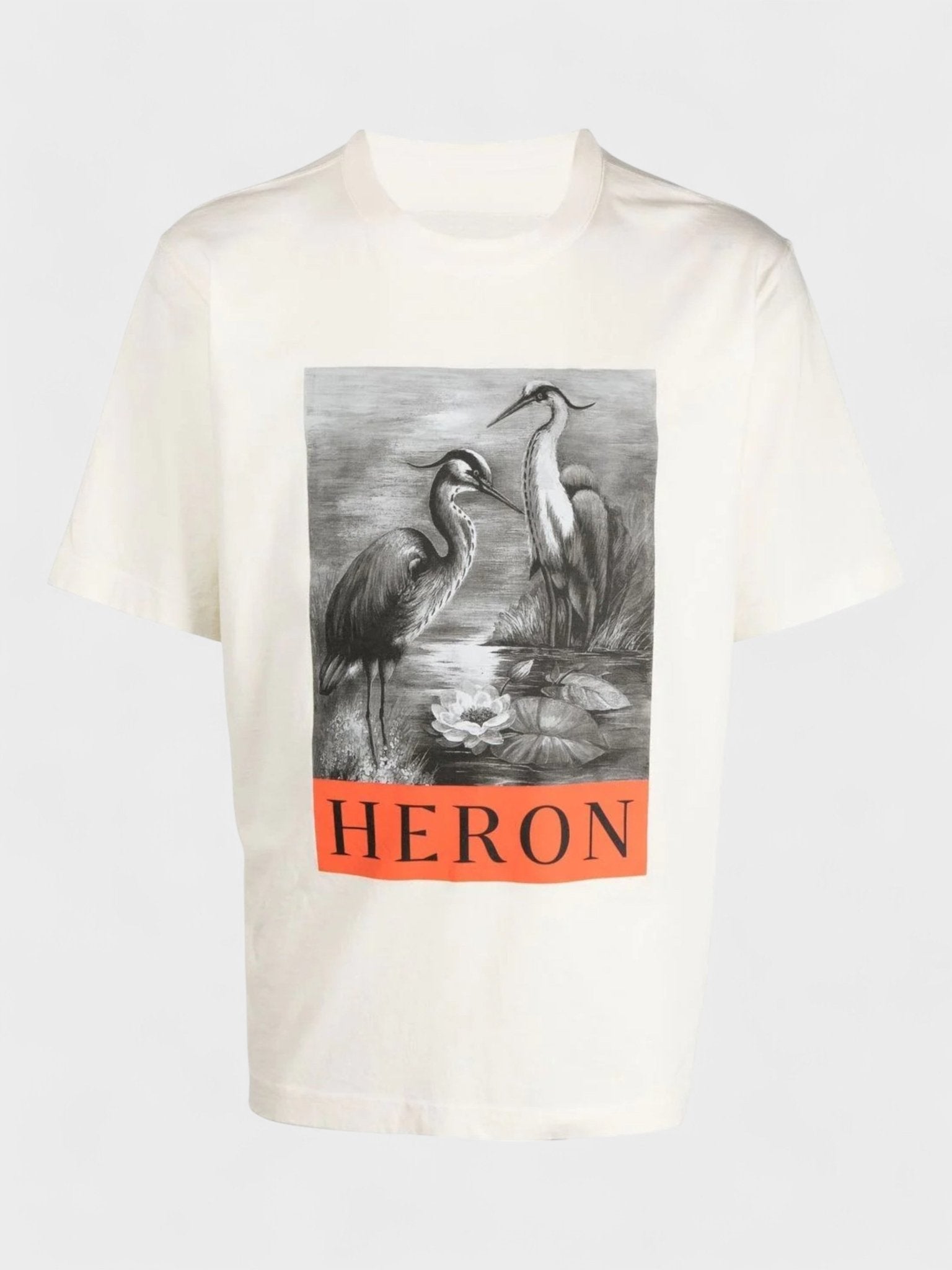 Heron Preston Short Sleeve Print Tee White - Supplied FashionPalm Angels