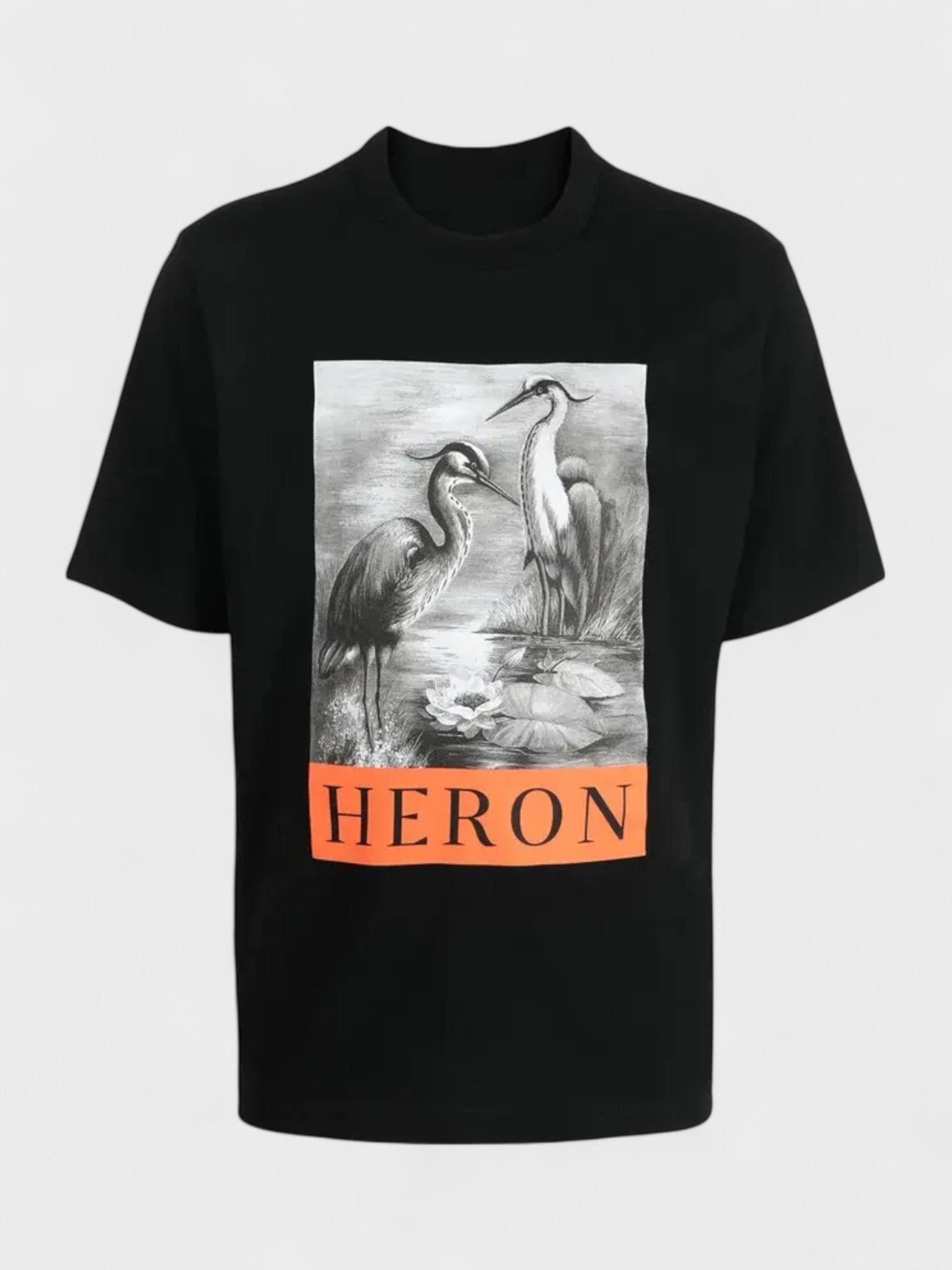 Heron Preston Short Sleeve Tee Black - Supplied FashionHeron Preston