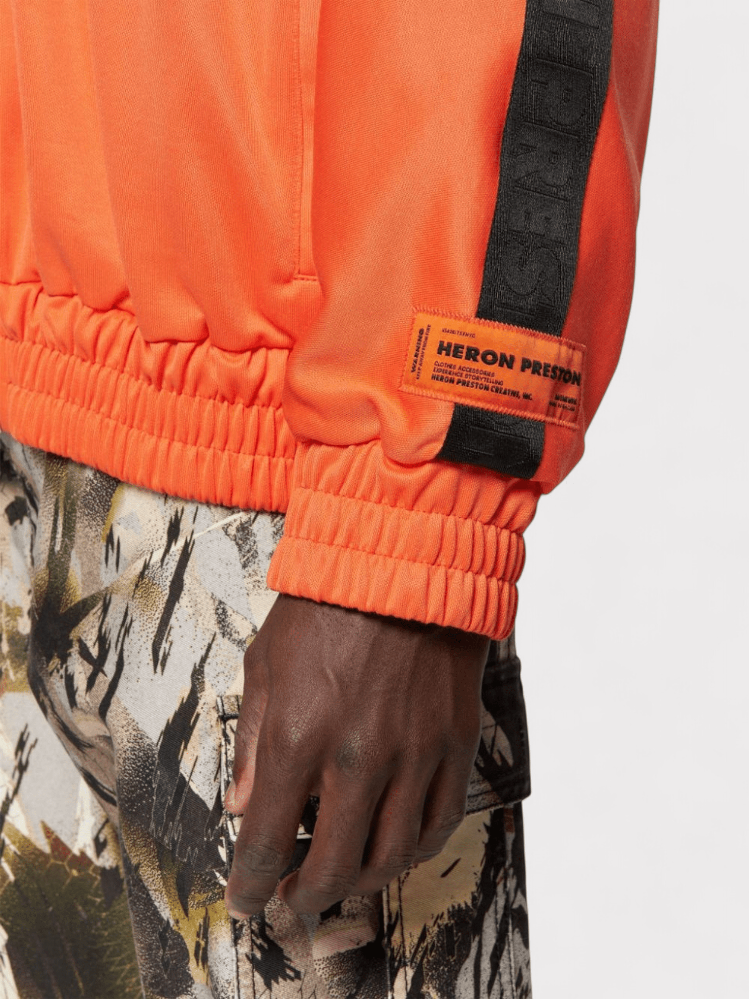 Heron Preston Tape Tracktop Orange - Supplied FashionHeron Preston