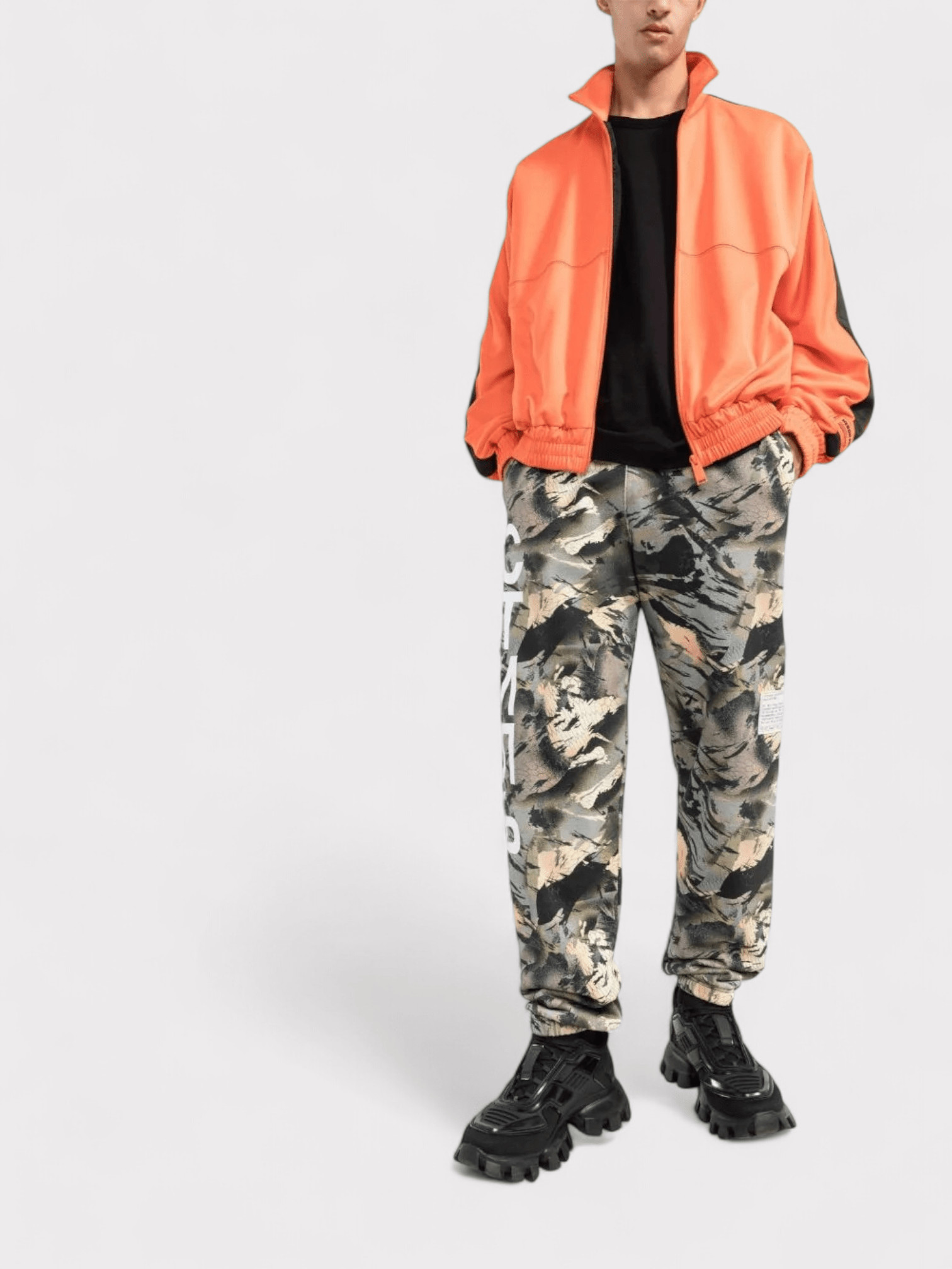 Heron Preston Tape Tracktop Orange - Supplied FashionHeron Preston