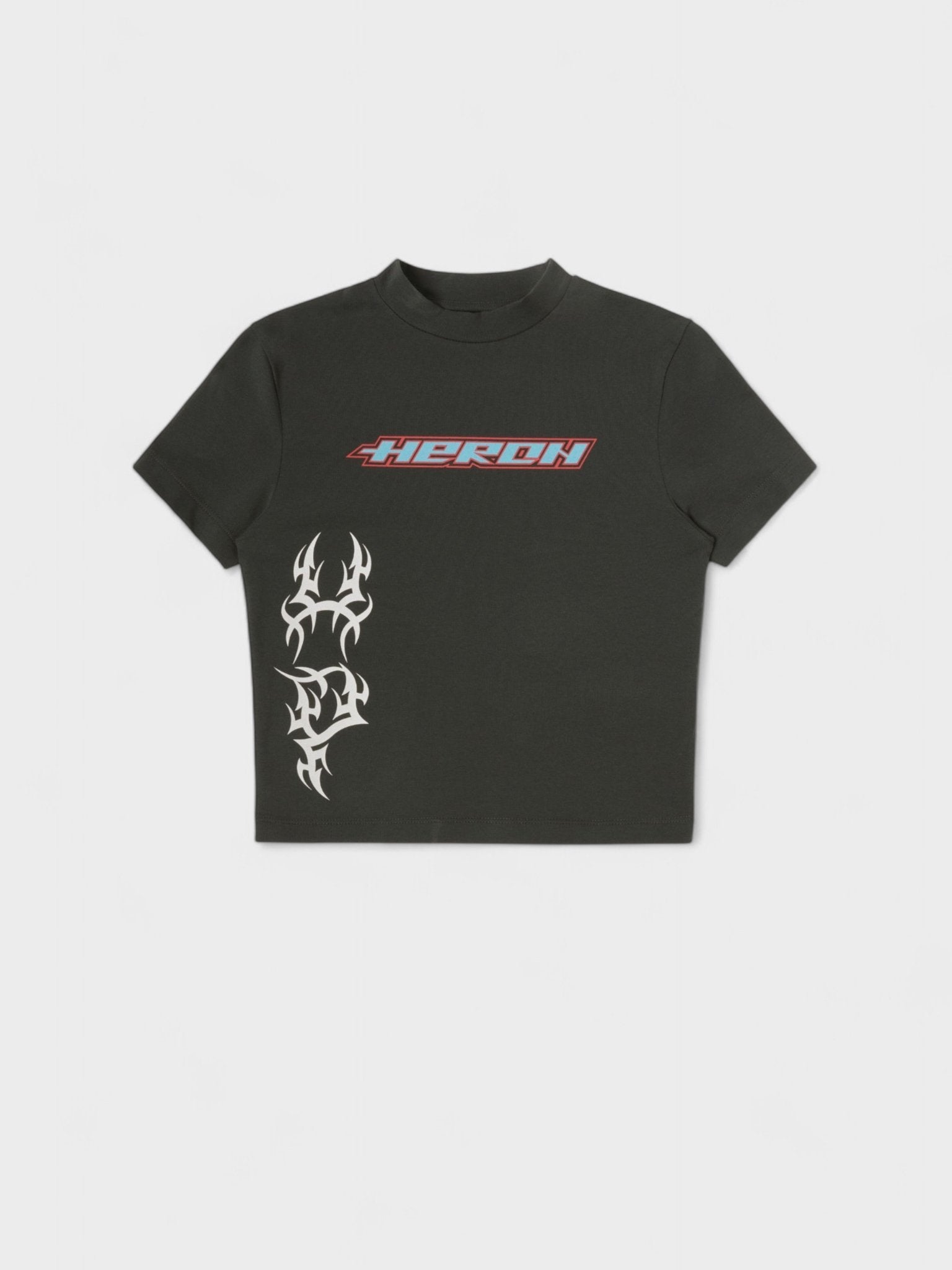 Heron Preston Tribal Baby Tee Black XS - Supplied FashionHeron Preston