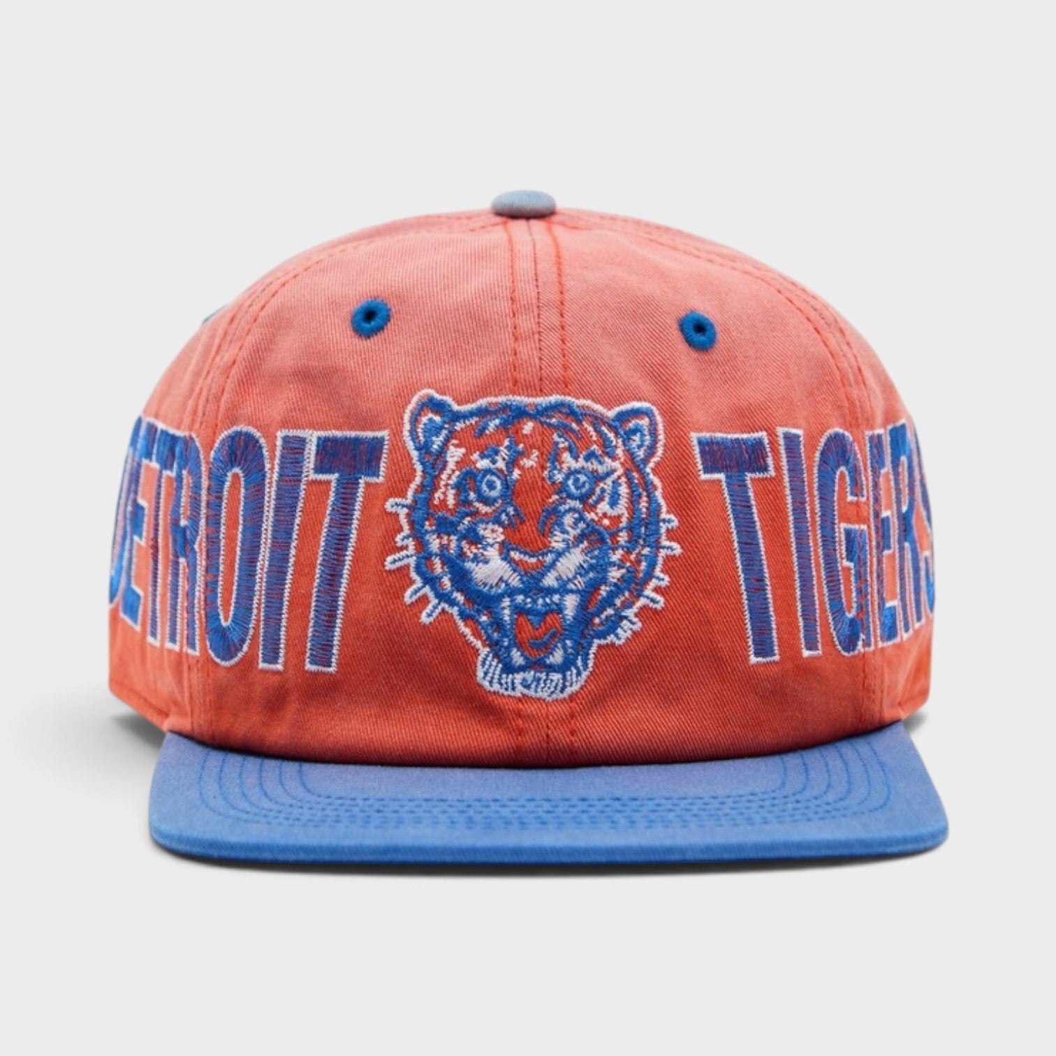 Logo Detroit Tigers Captain Cap Orange Blue