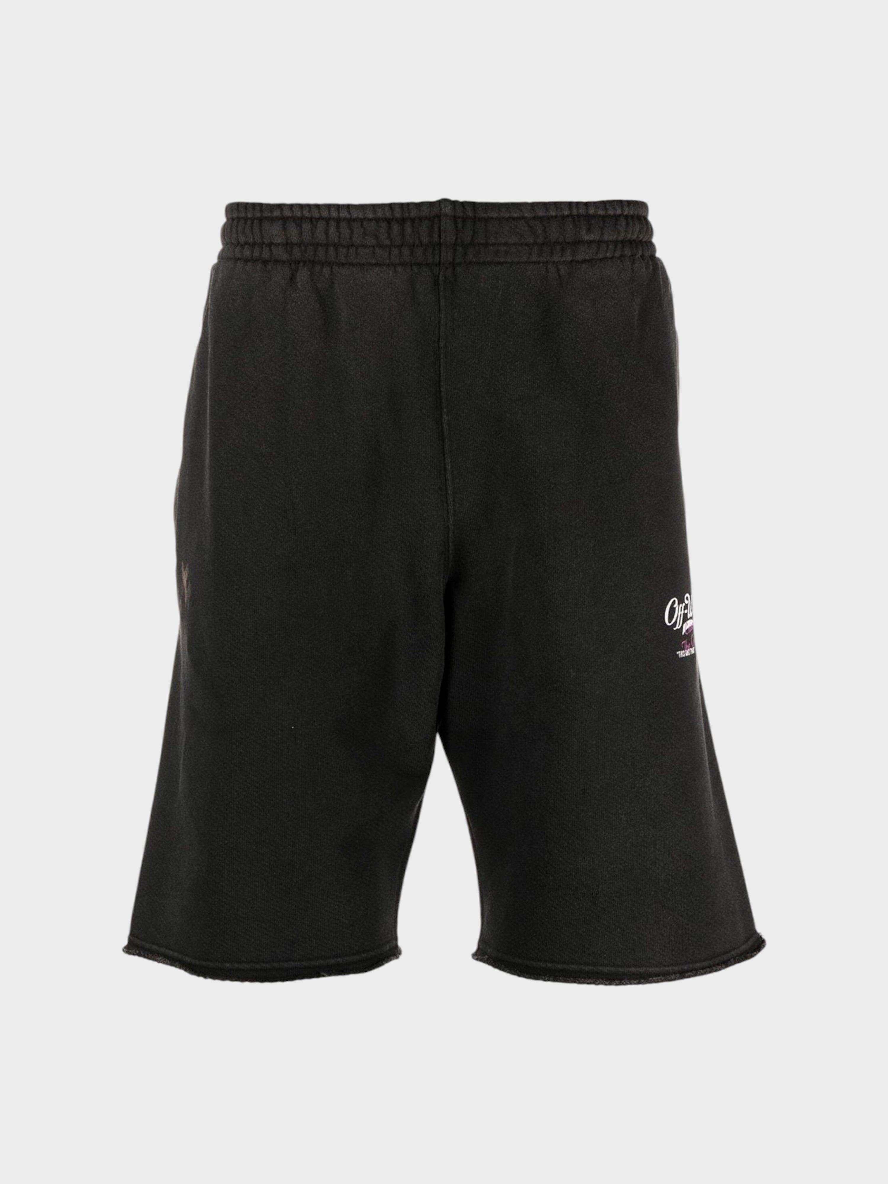 Off-White Wave Off Sweatshorts Black