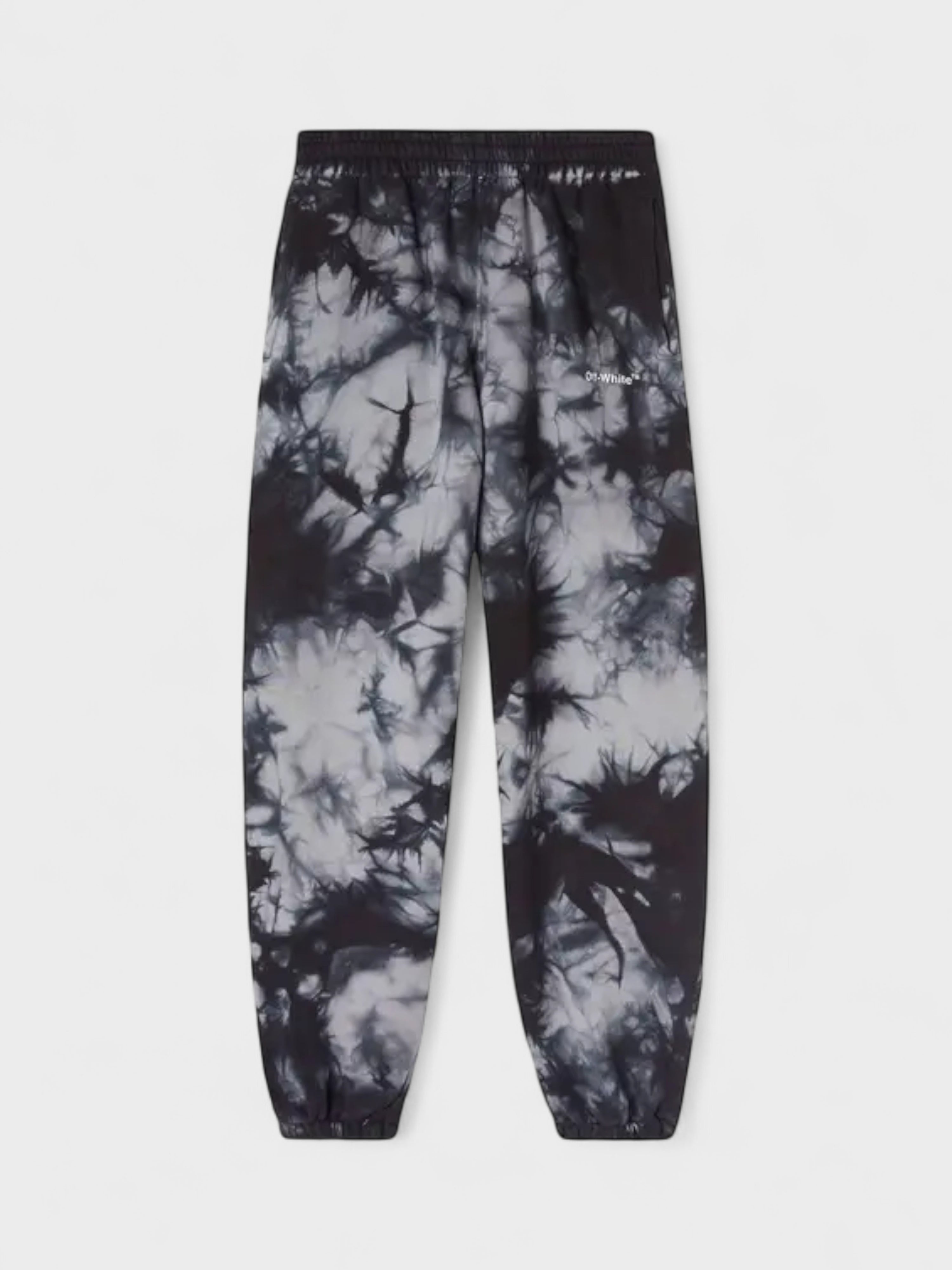 Off-White Diag Tie Dye Slim Sweatpant Warm Grey