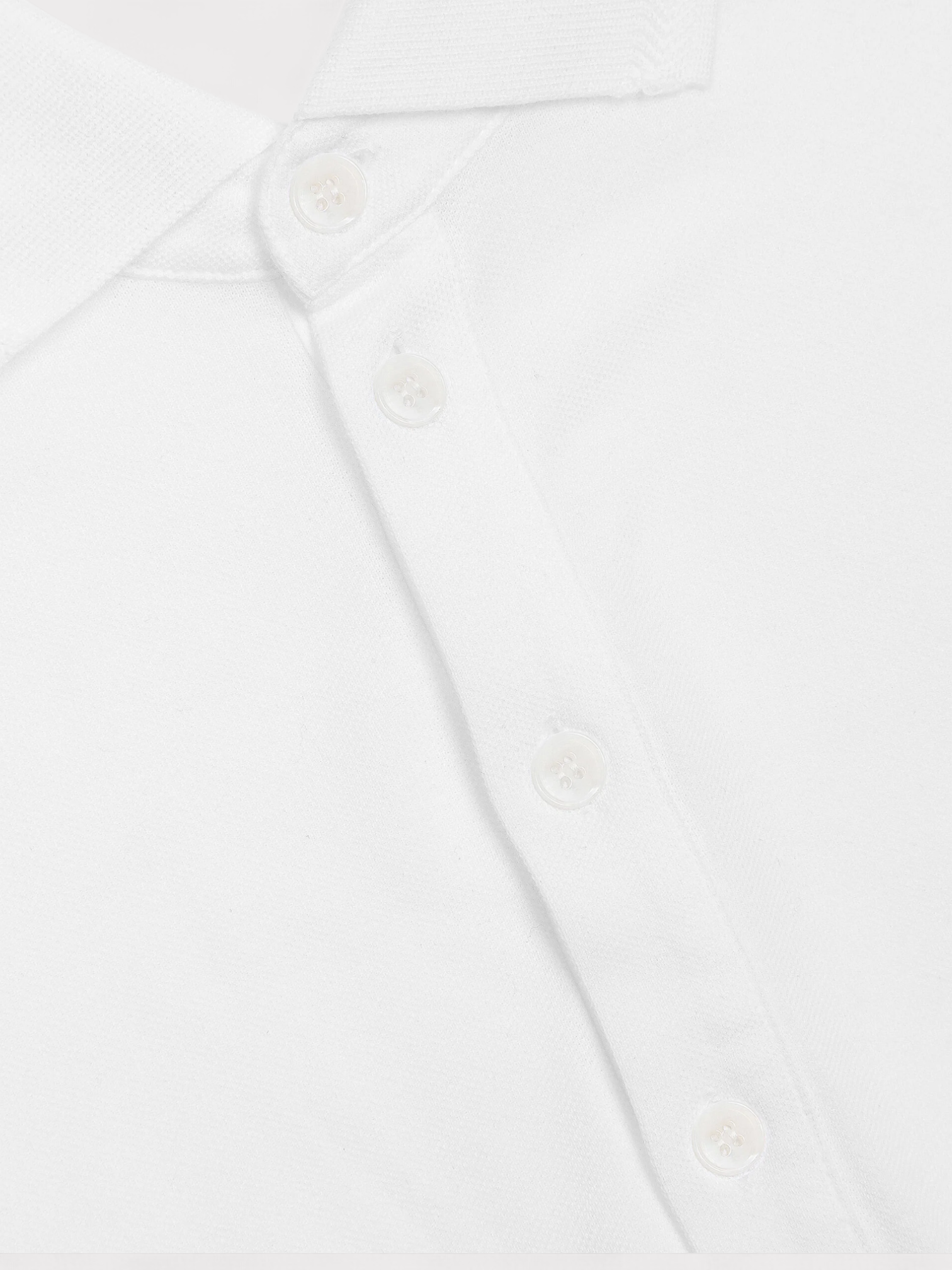 Dolce & Gabbana Embroidered Polo Shirt White
