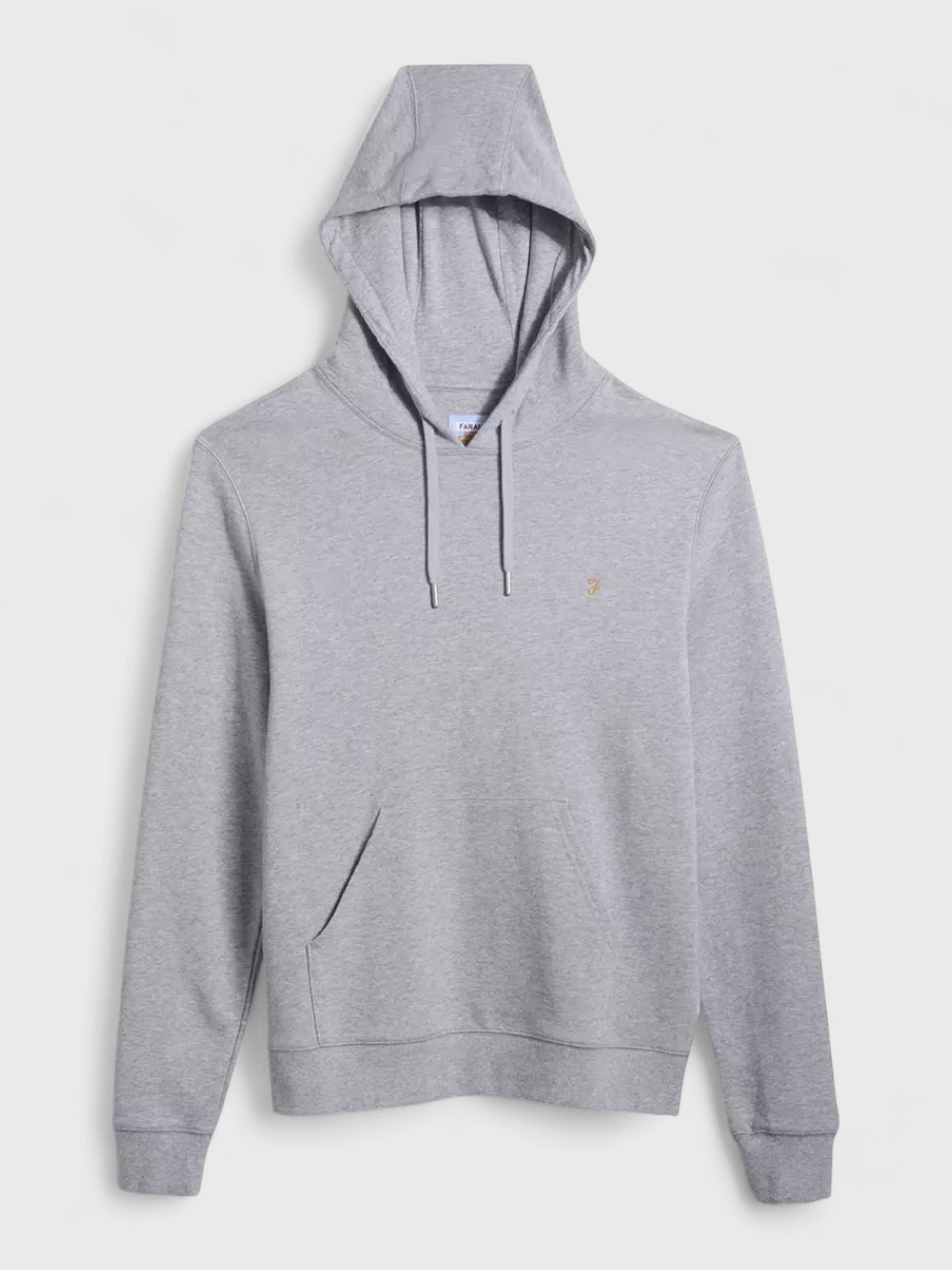 Farah Zain Light Marl Grey Hoodie