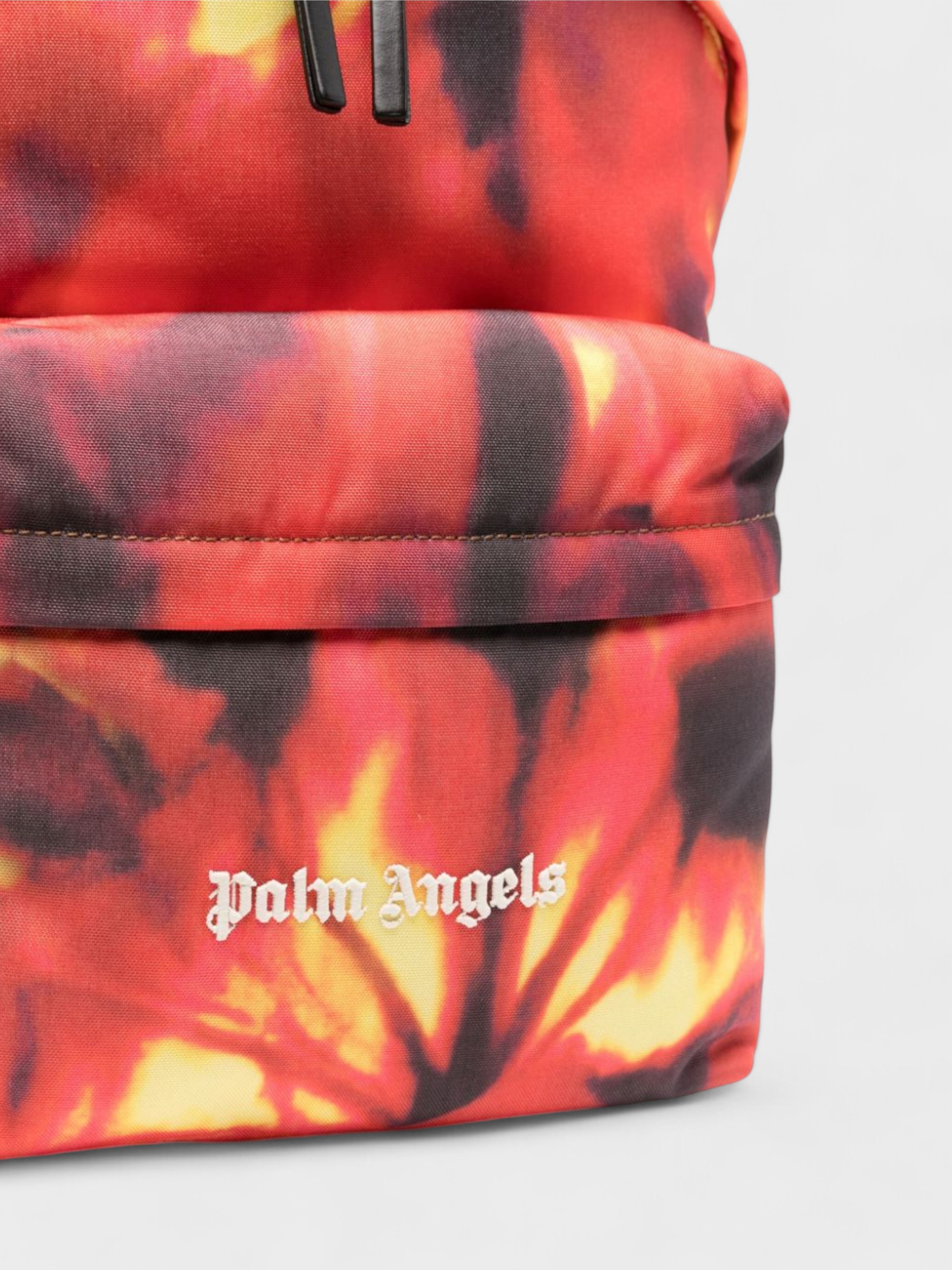 Palm Angels Palm On Fire Logo Backpack