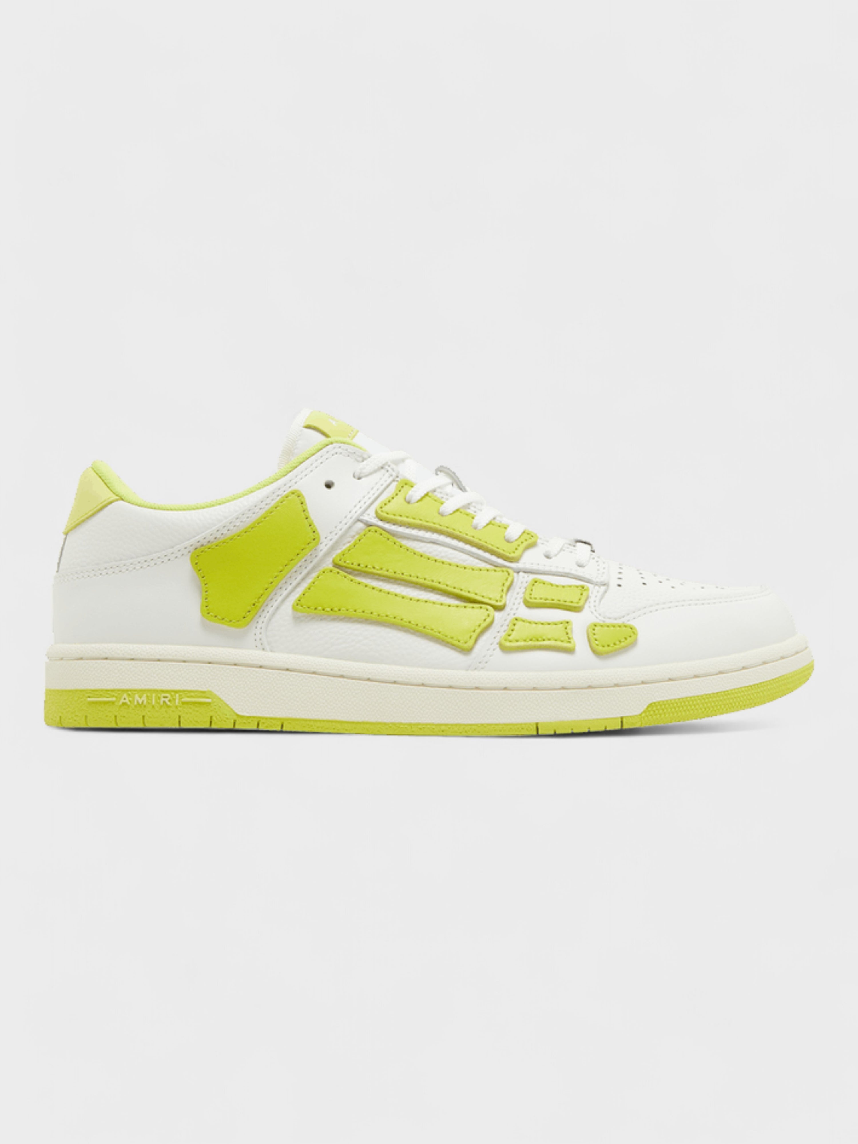 Amiri Skel Top Low 'White Lime'