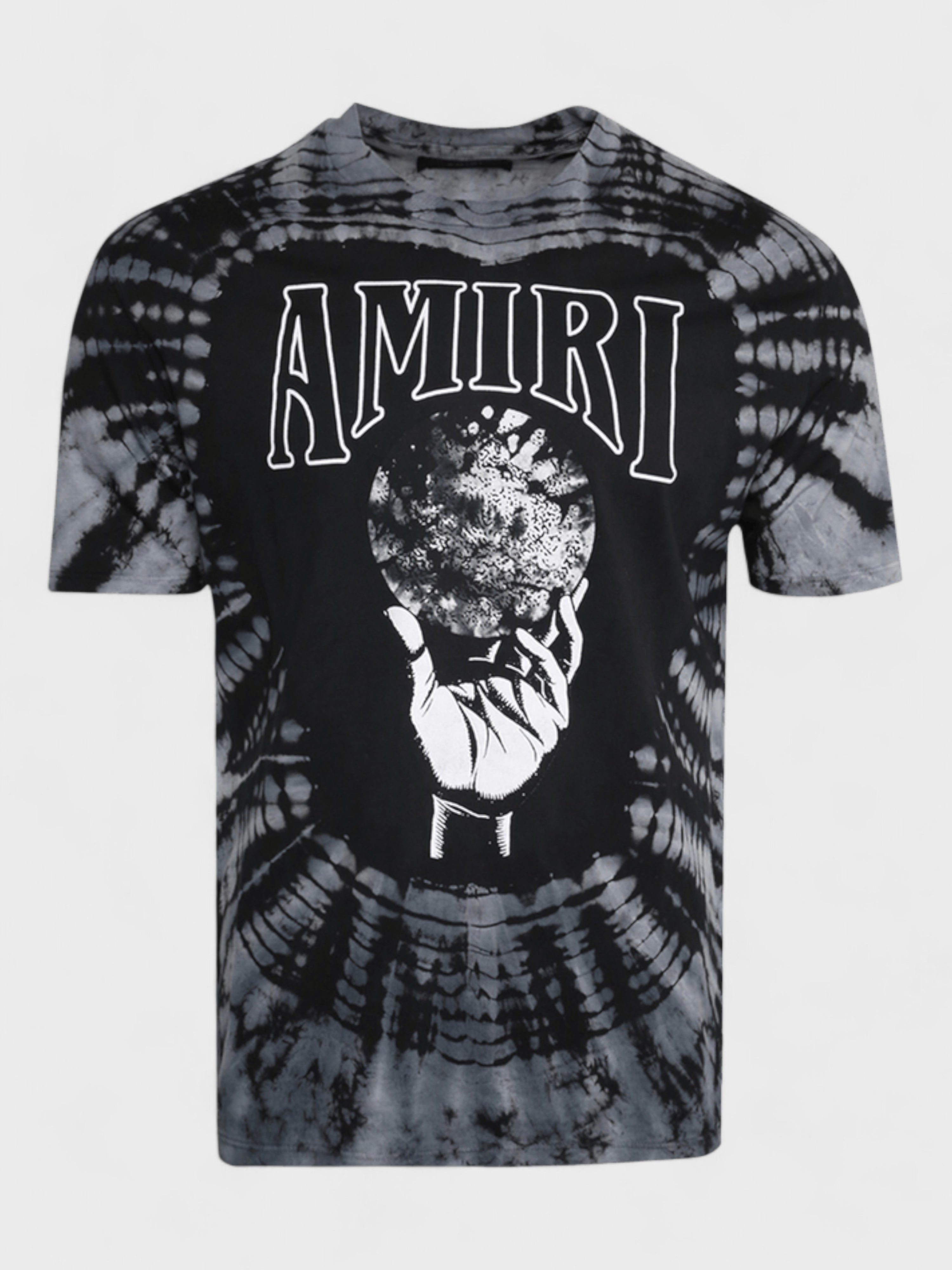 Amiri Crystal Ball Tie Dye T Shirt Black