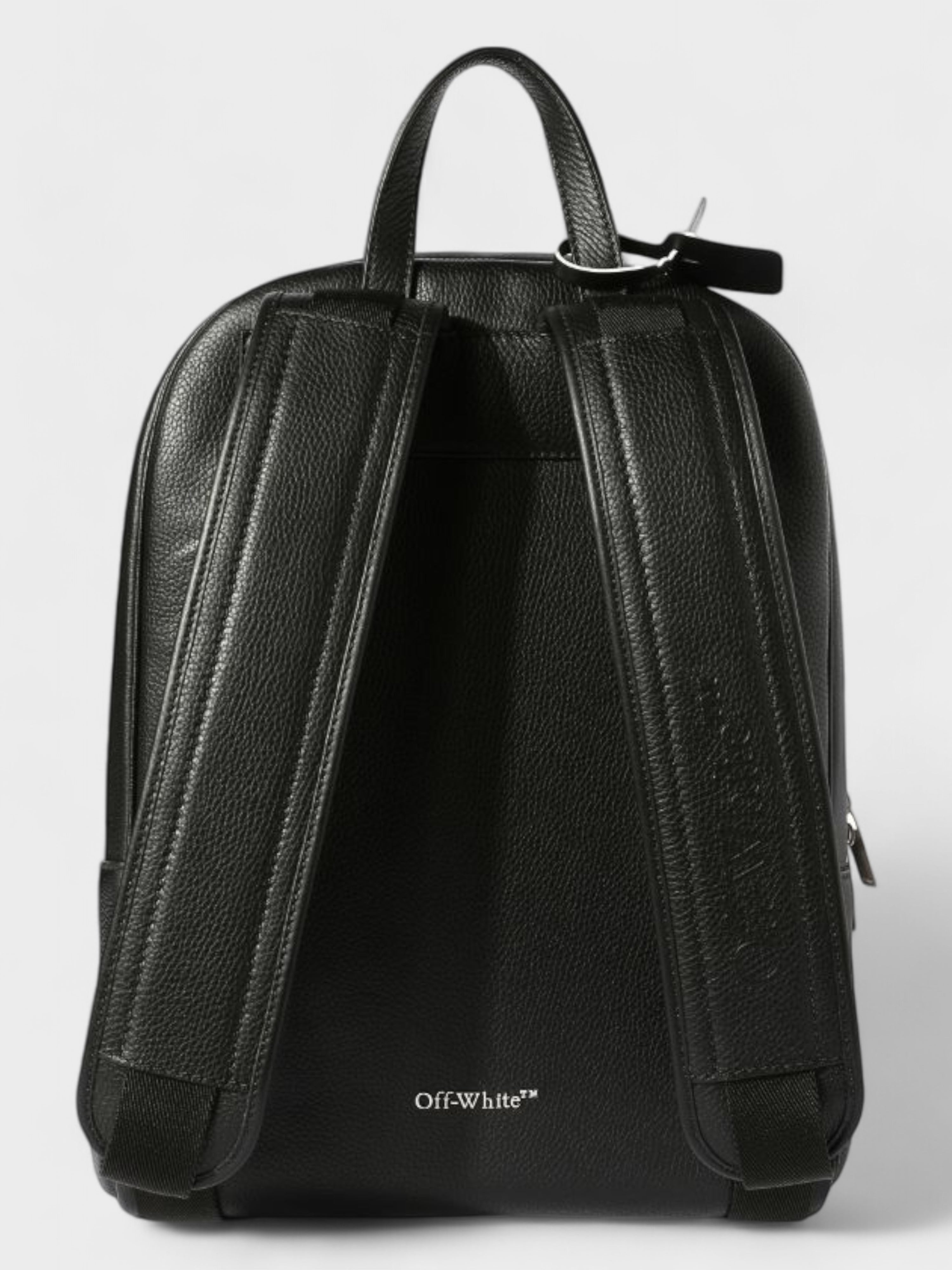 Off-White Diag Backpack Leather Black