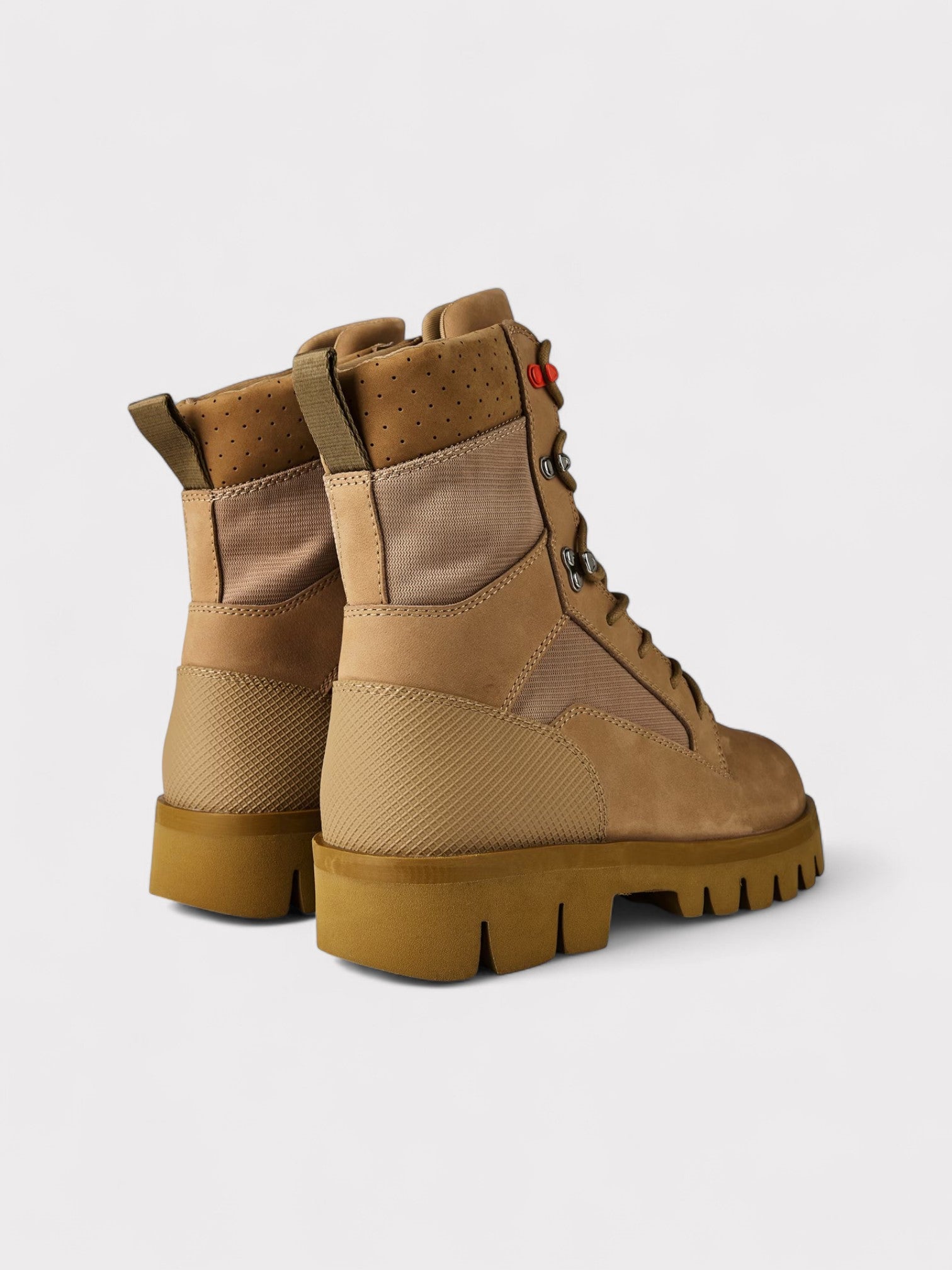 Heron Preston Military Boots Biege