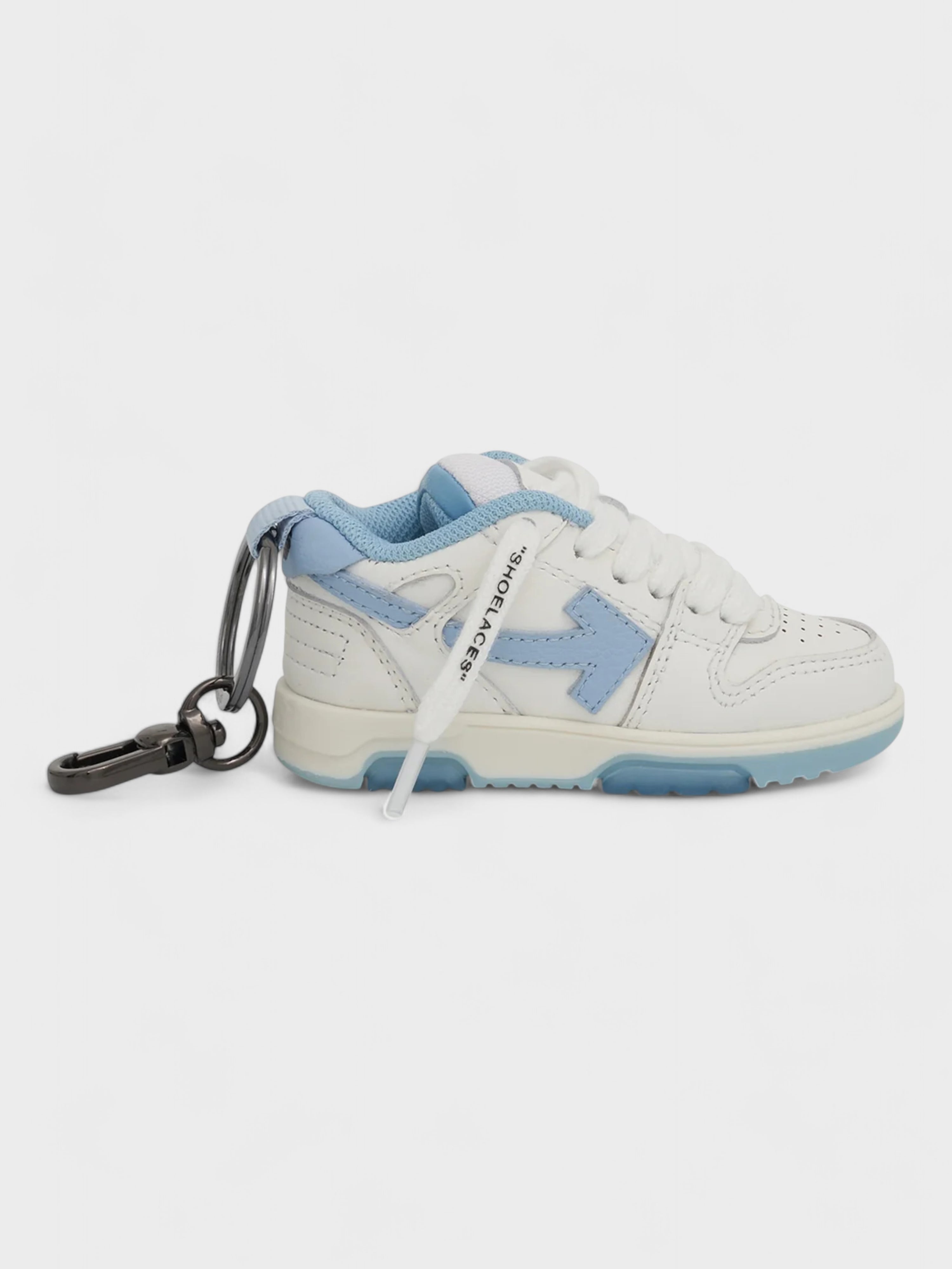 Off-White Out Of Office Keyring Light Blue