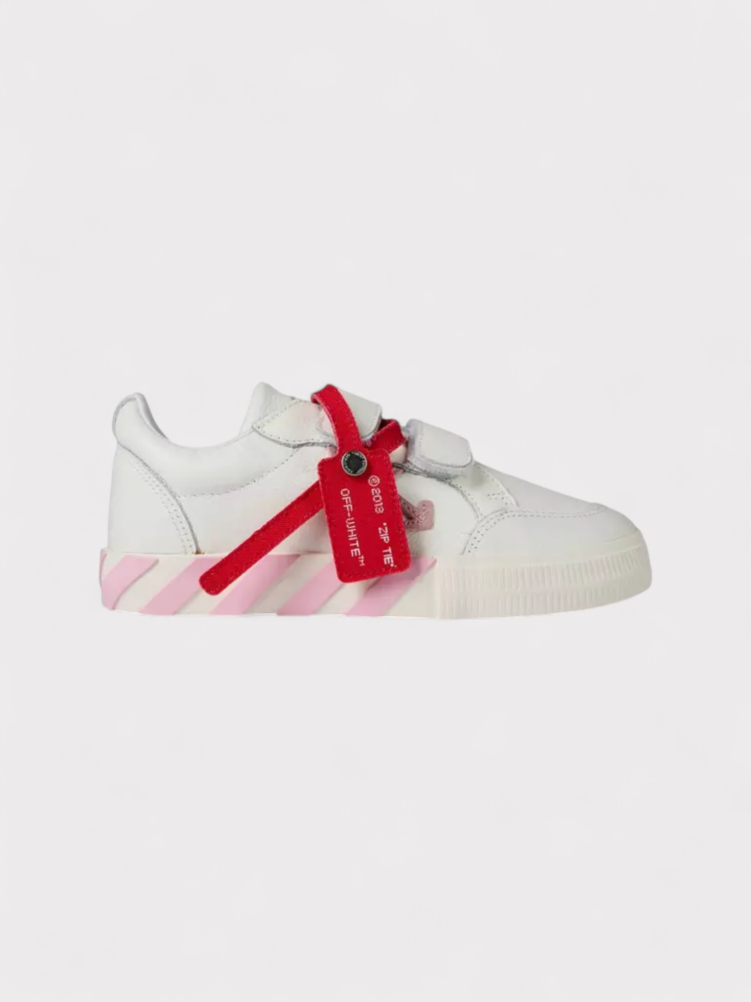 Off-White Vulcanised White Pink Sneakers Kids