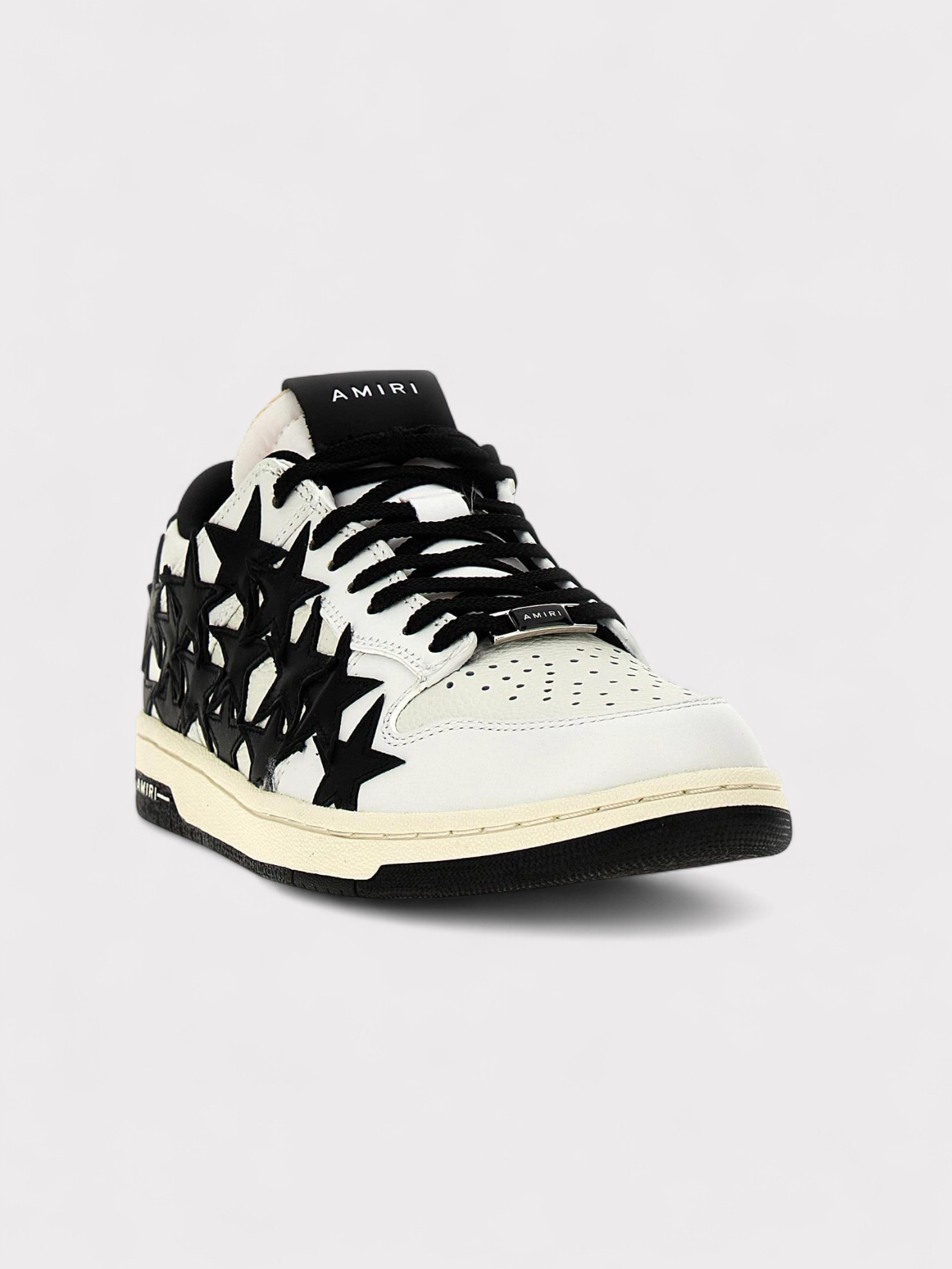Amiri Stars Low Sneaker Wmns Black White