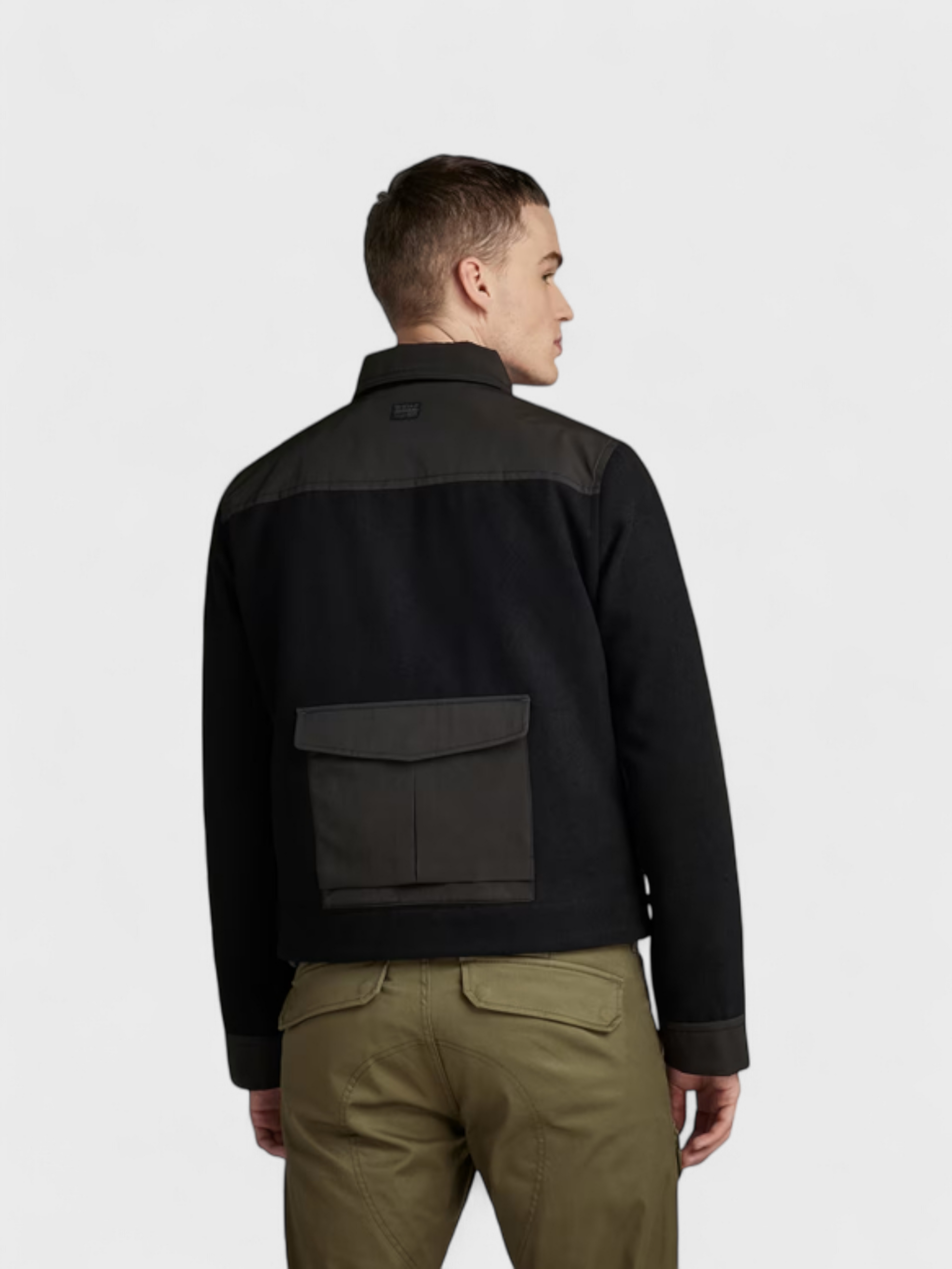 G-Star Raw Short Wool Jacket Black