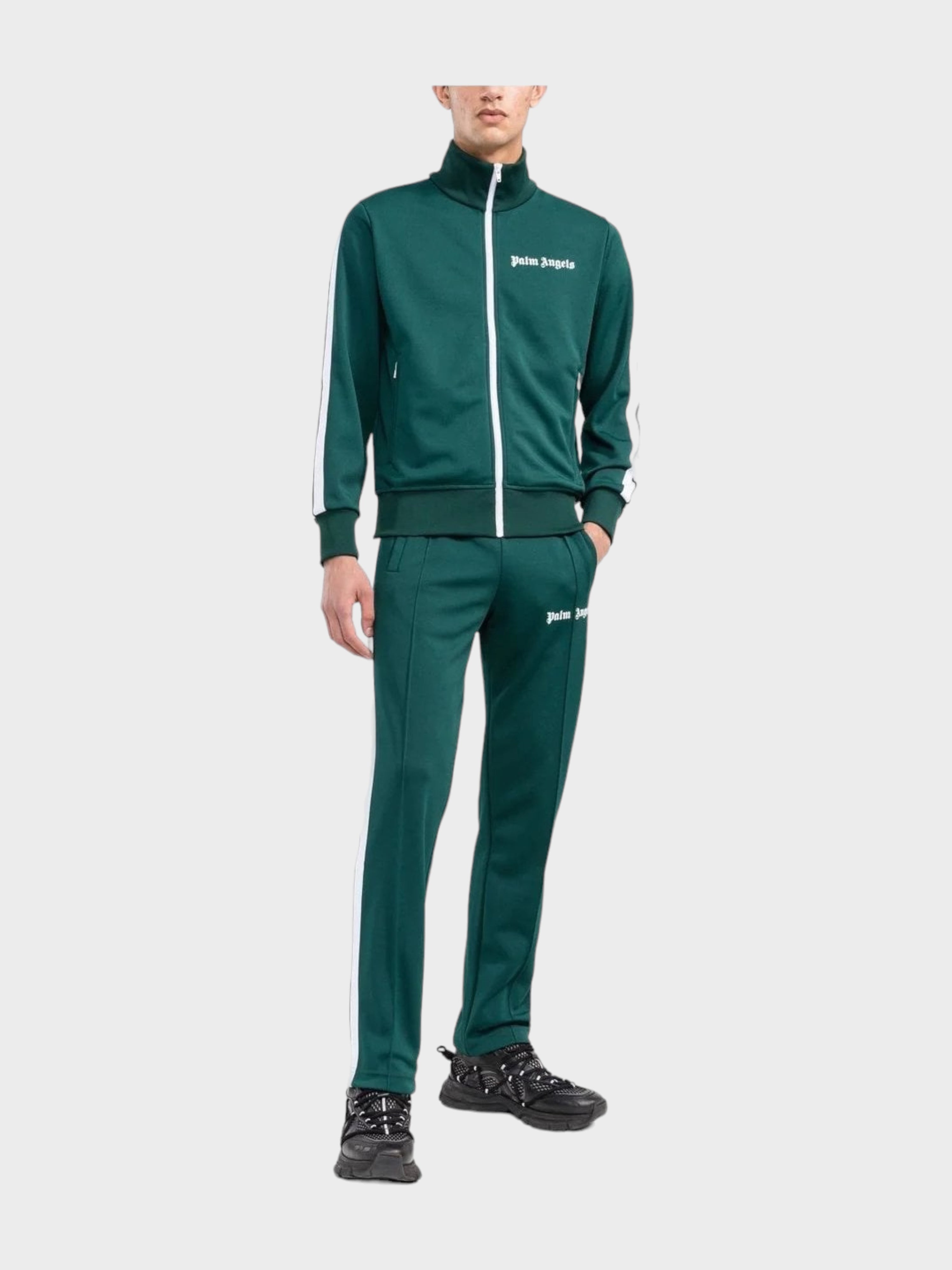 Palm Angels Track Jacket Green