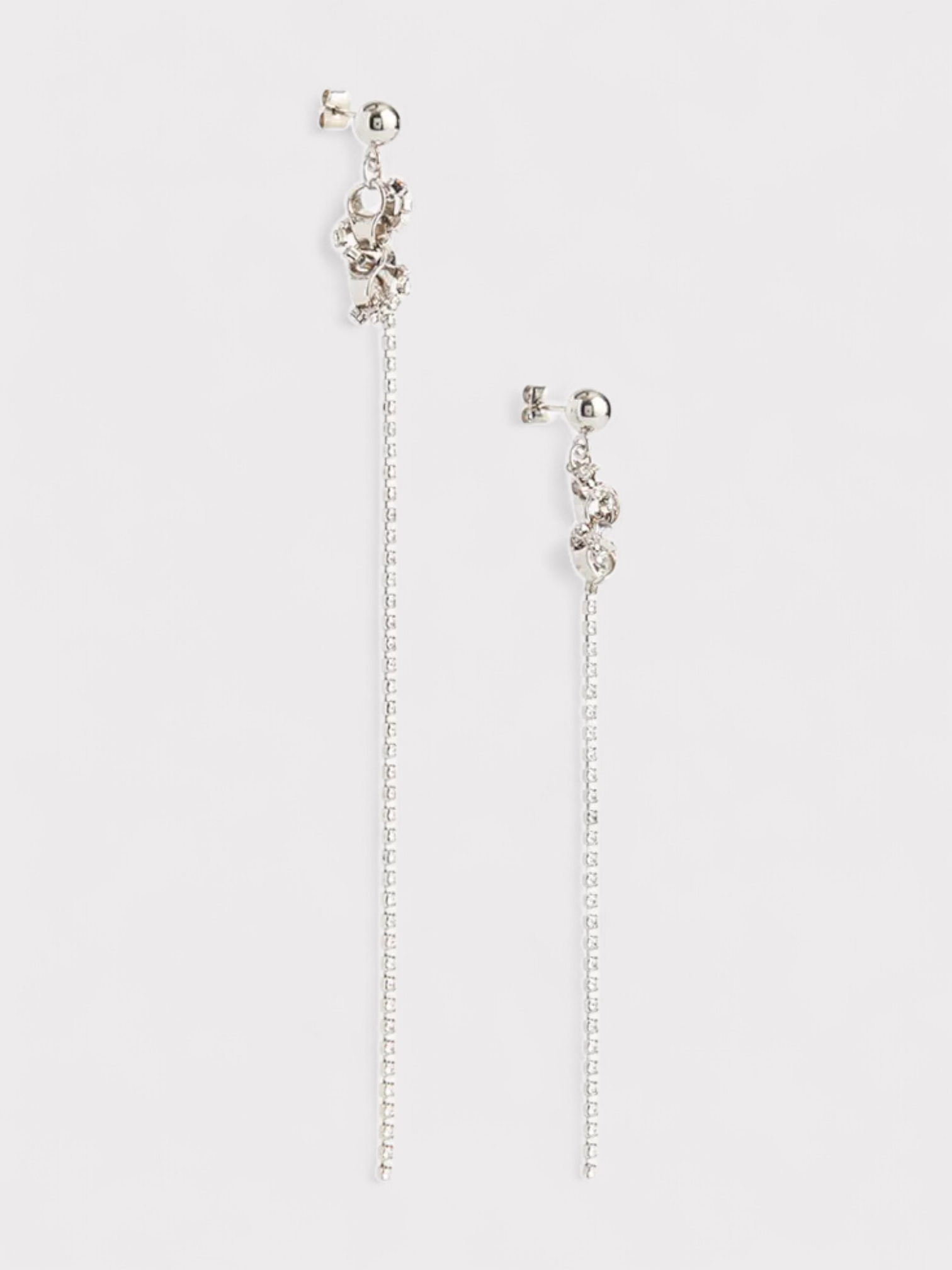 Justine Clenquet Mia Palladium-Plated Brass Earrings