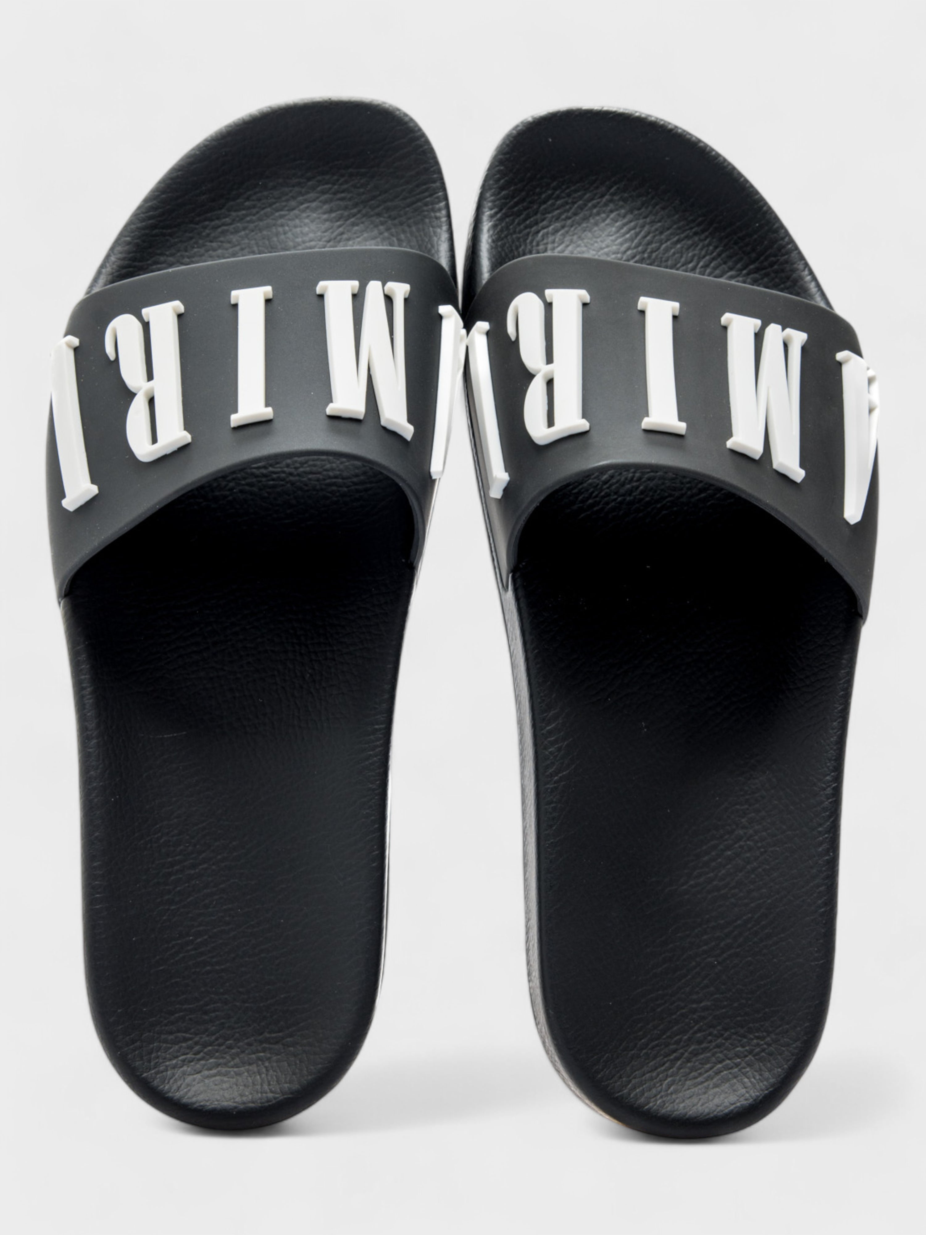 Amiri Logo Pool Slide 'Black'