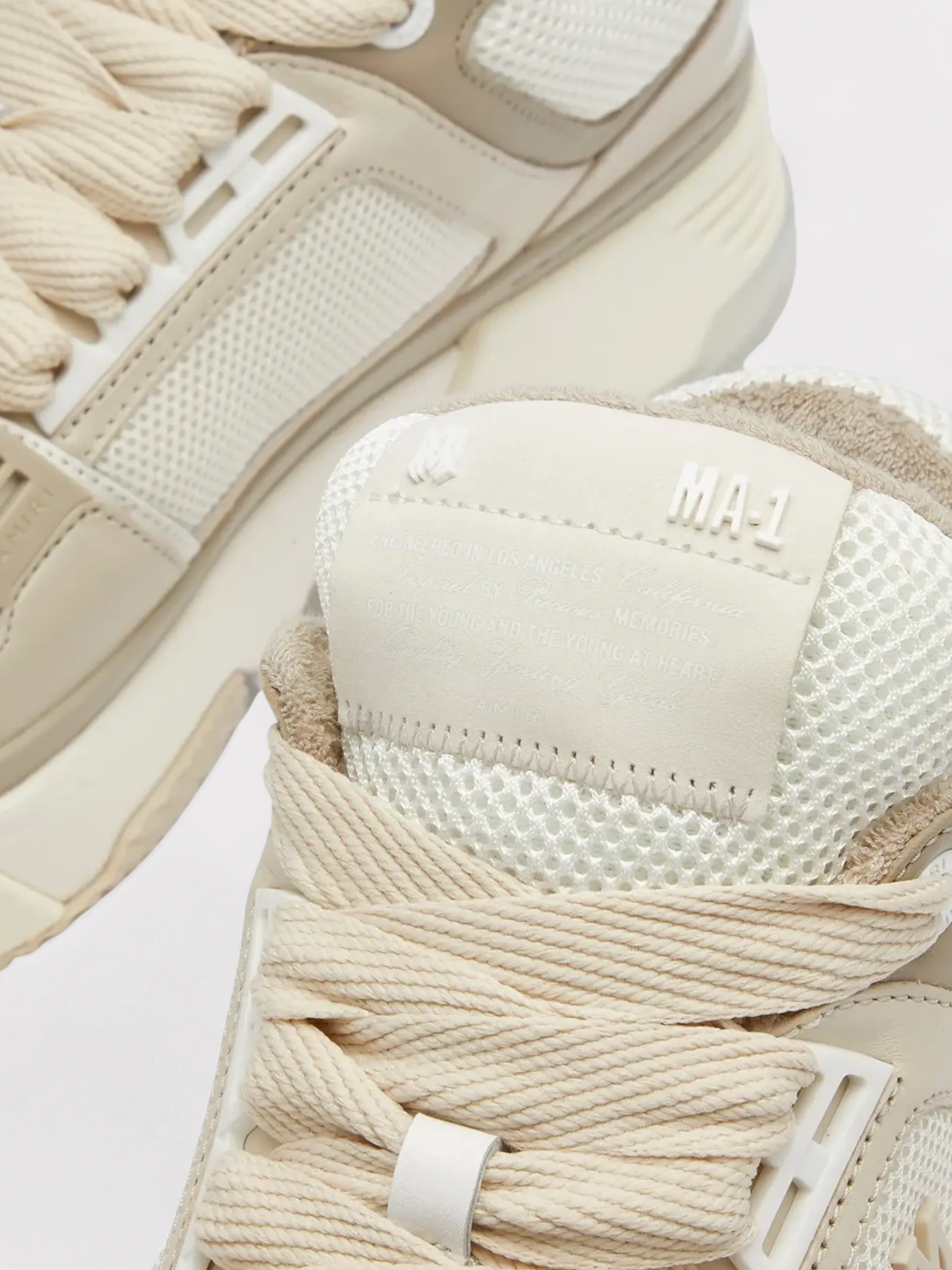 Amiri MA-1 Alabaster Birch Sneakers