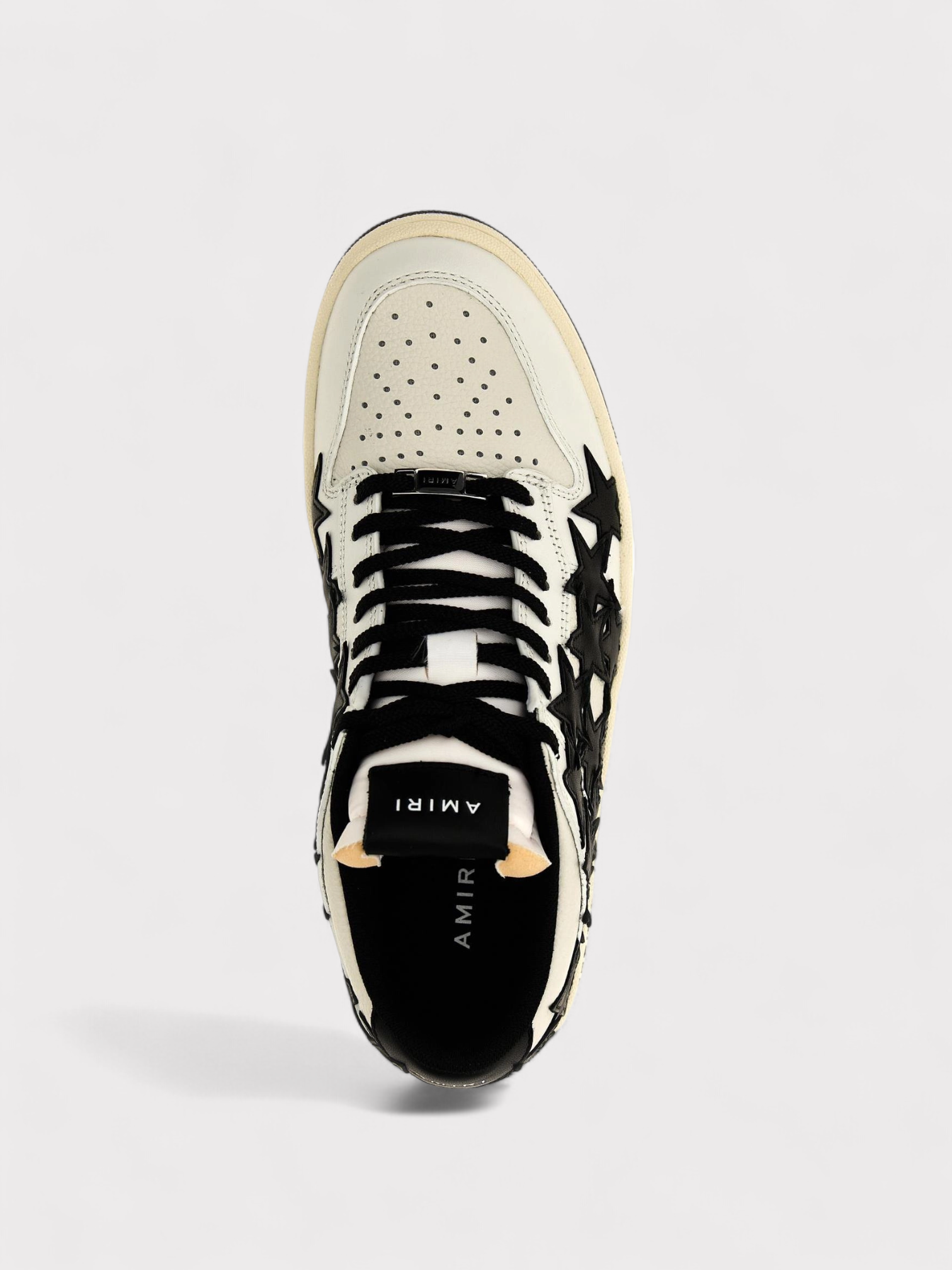 Amiri Stars Low Sneaker Wmns Black White