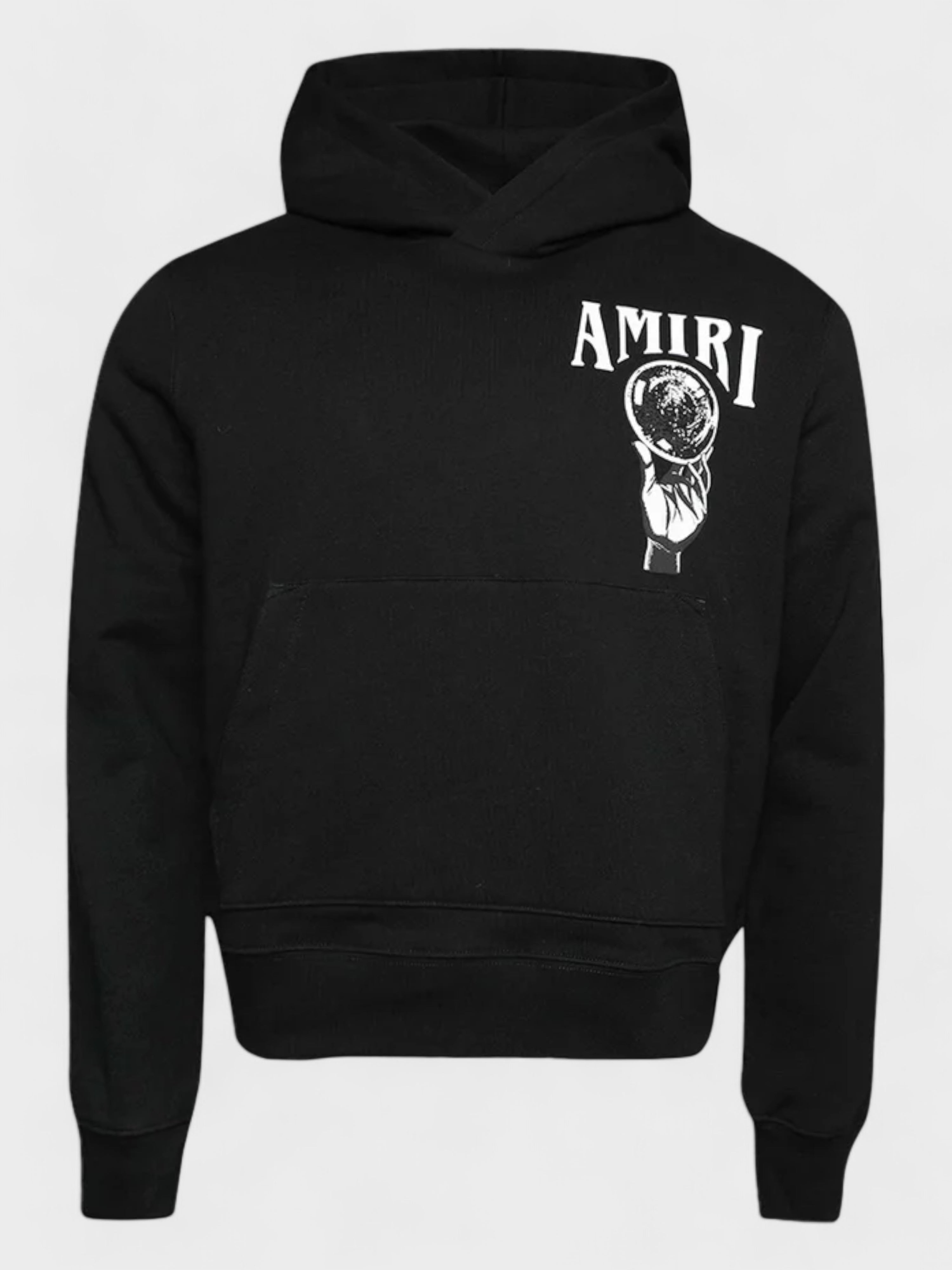 Amiri Crystal Ball Hoodie Black