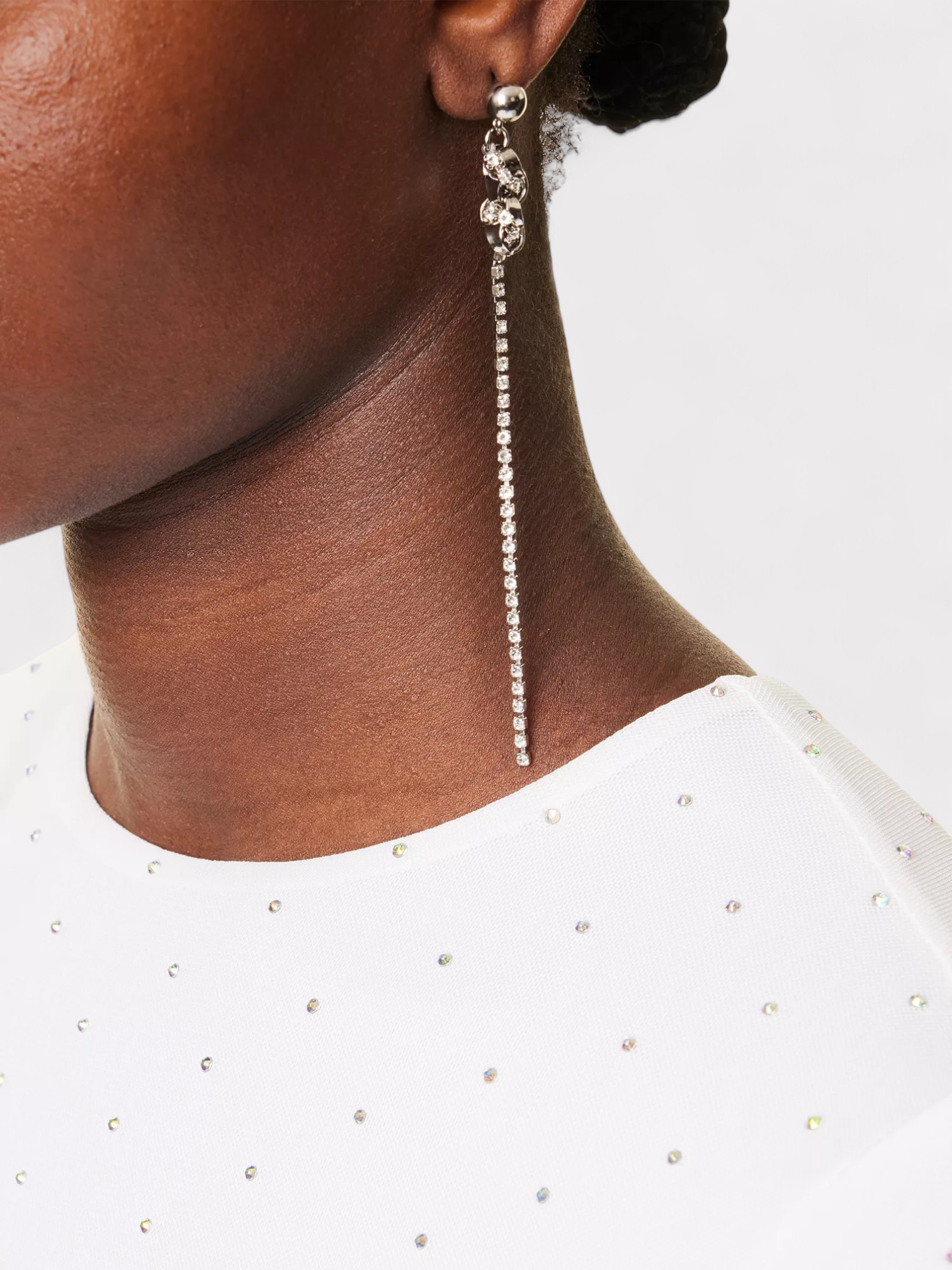 Justine Clenquet Mia Palladium-Plated Brass Earrings