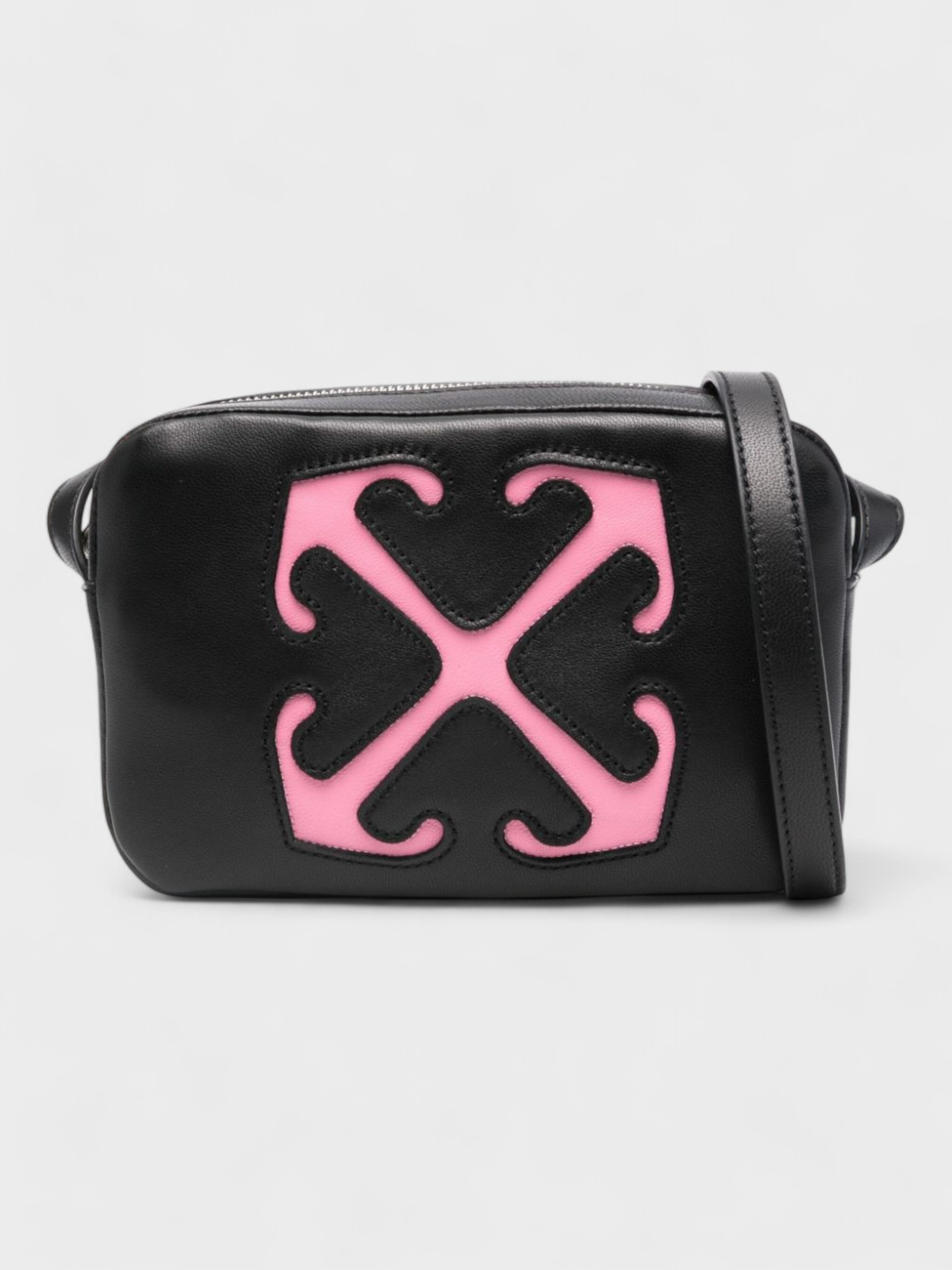 Off-White Metropolitan Camera Bag Black Pink