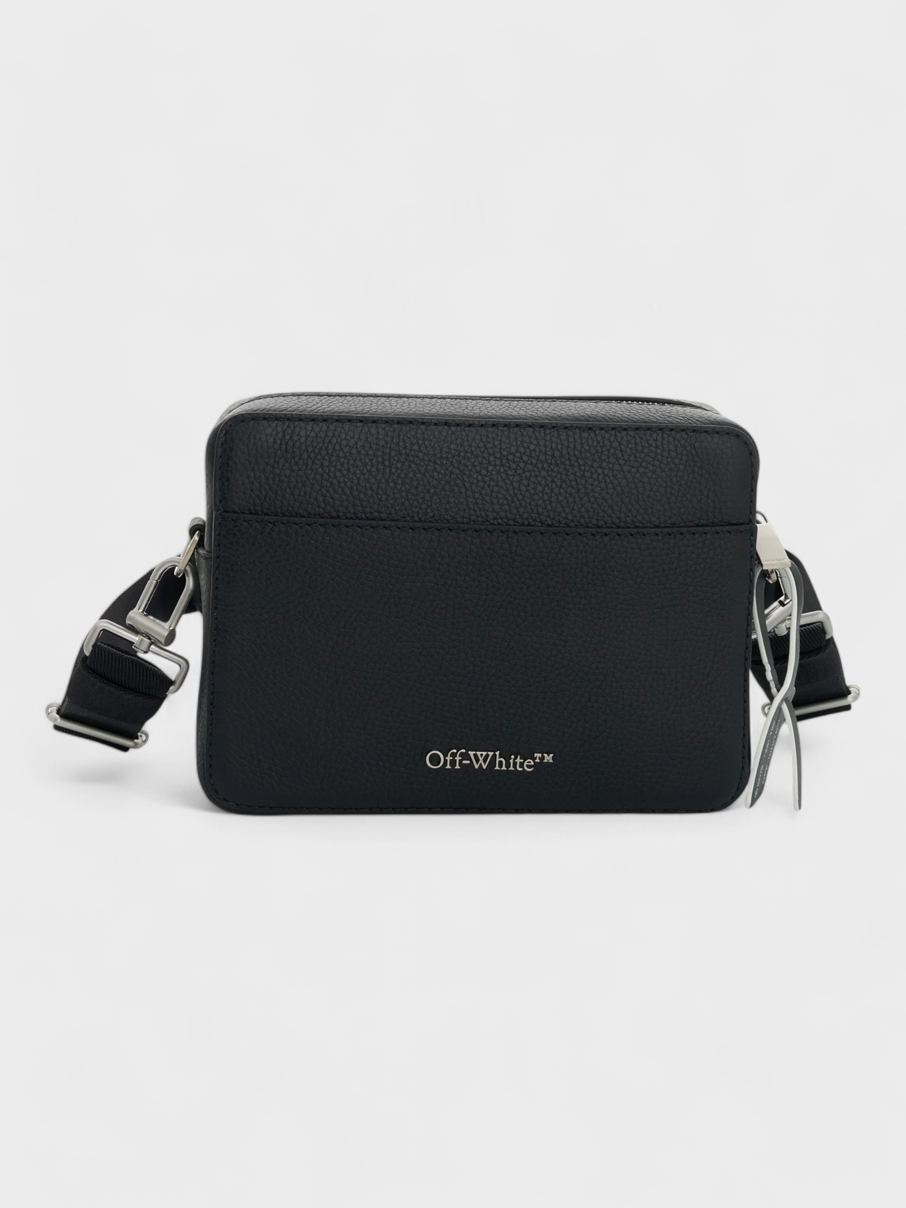 Off-White Diag Leather Camera Bag Black