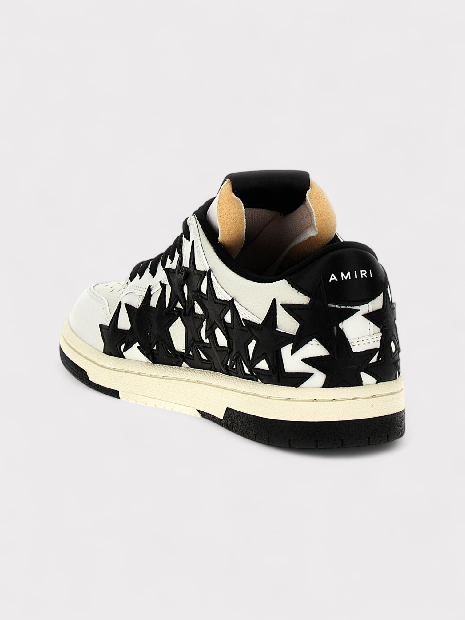 Amiri Stars Low Sneaker Wmns Black White