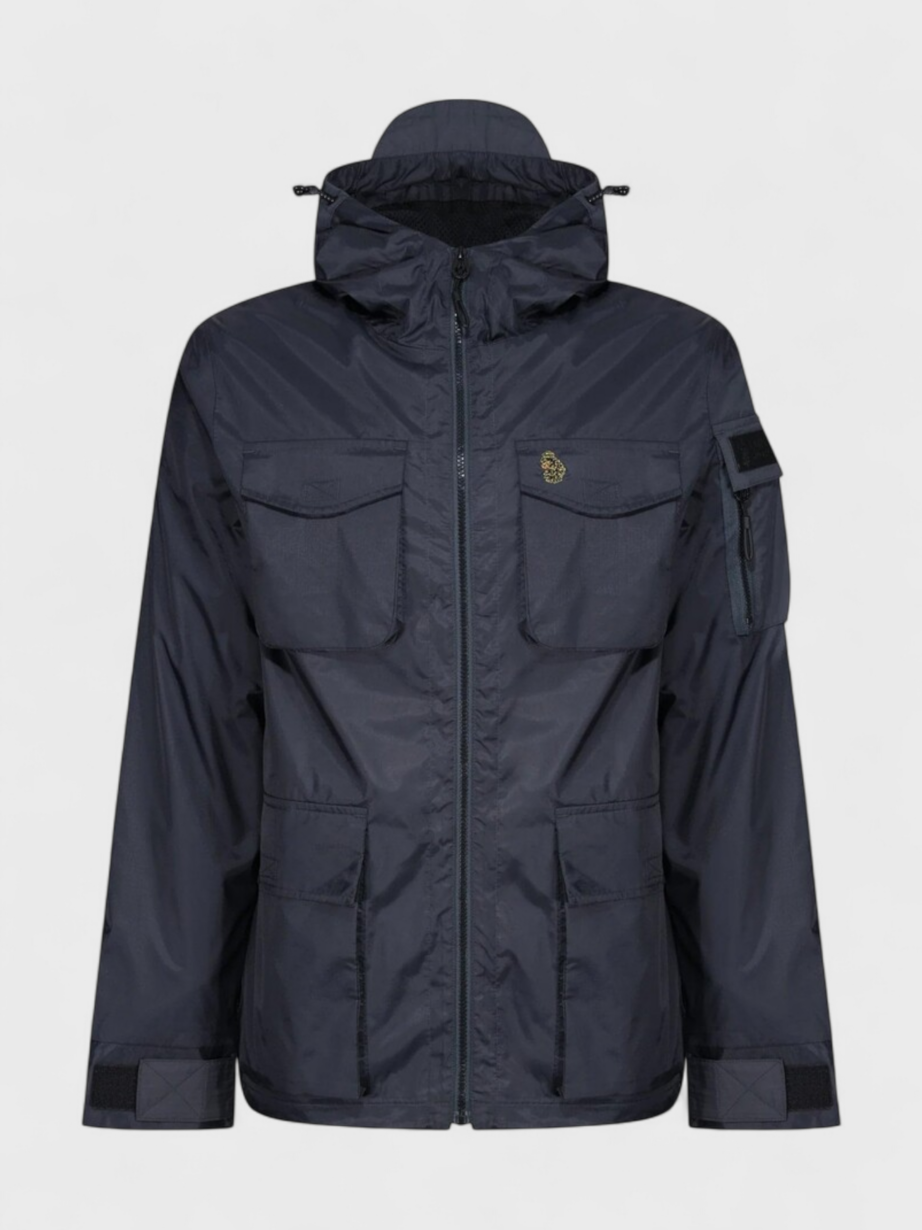 Luke Sport Technical Lightweight Hood Jacket Charcoal