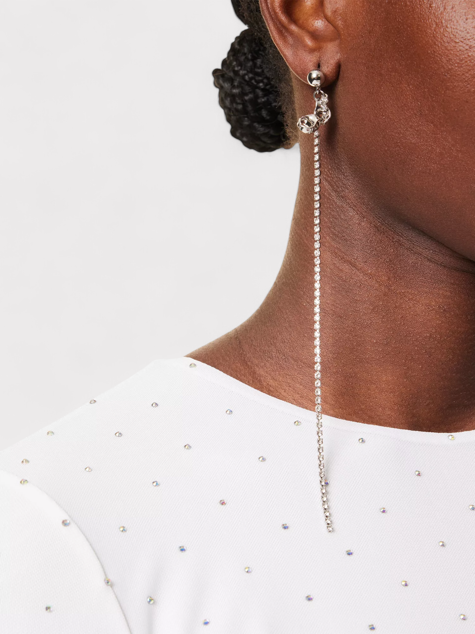 Justine Clenquet Mia Palladium-Plated Brass Earrings