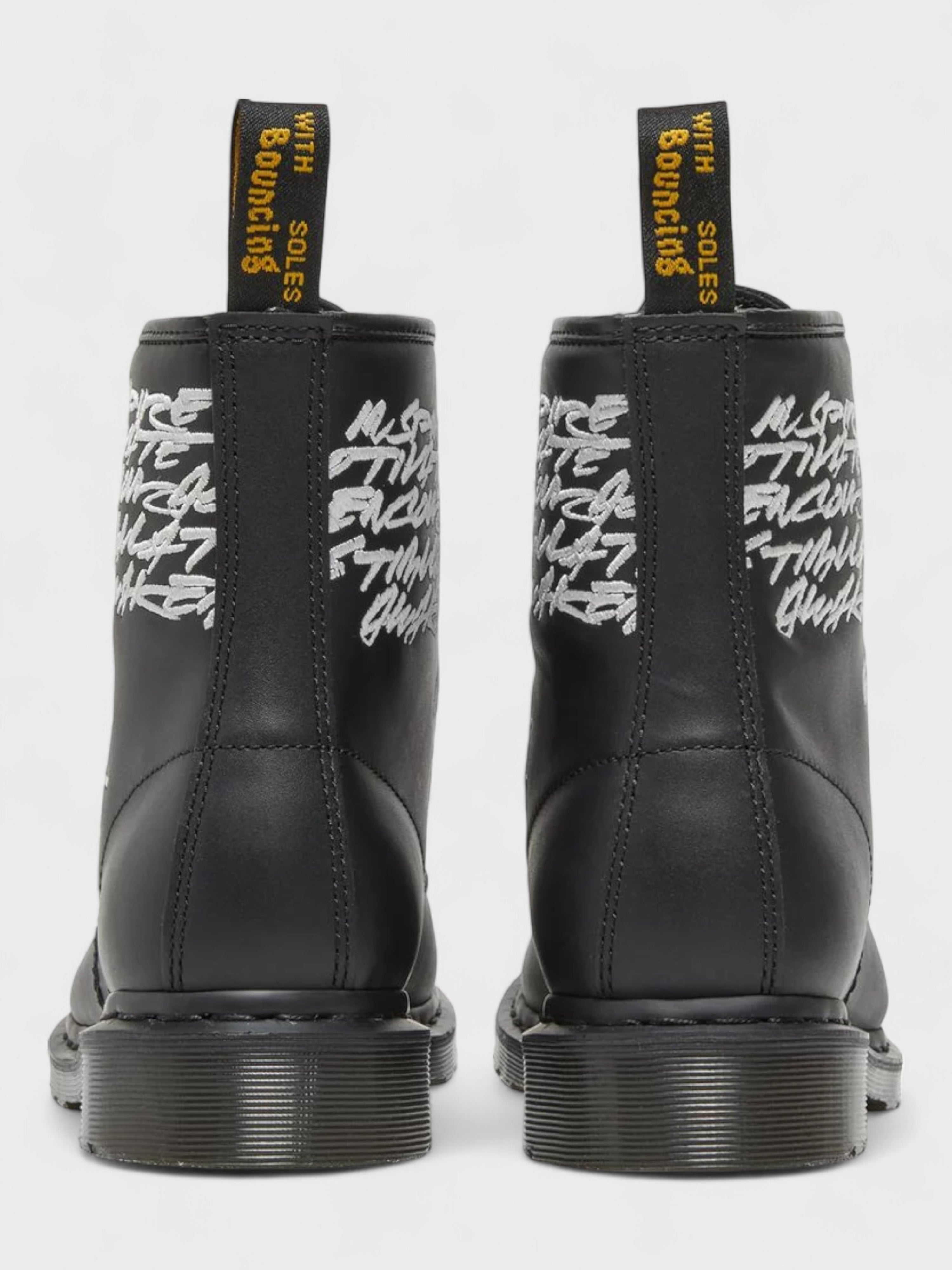 Dr Martens Futura Laboratories x 1460 'Embroidered Black'