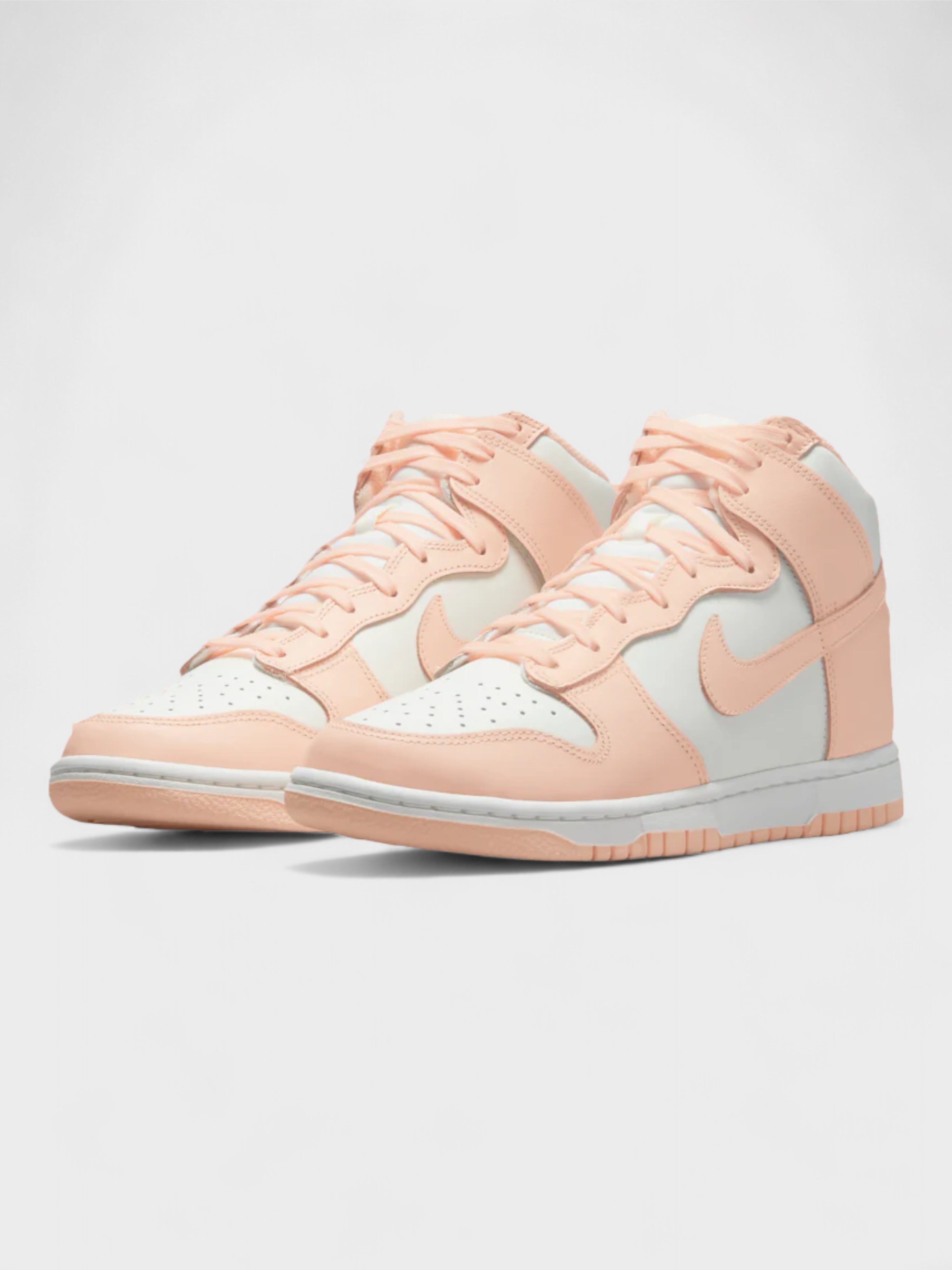 Nike Dunk High Sail Crimson Tint