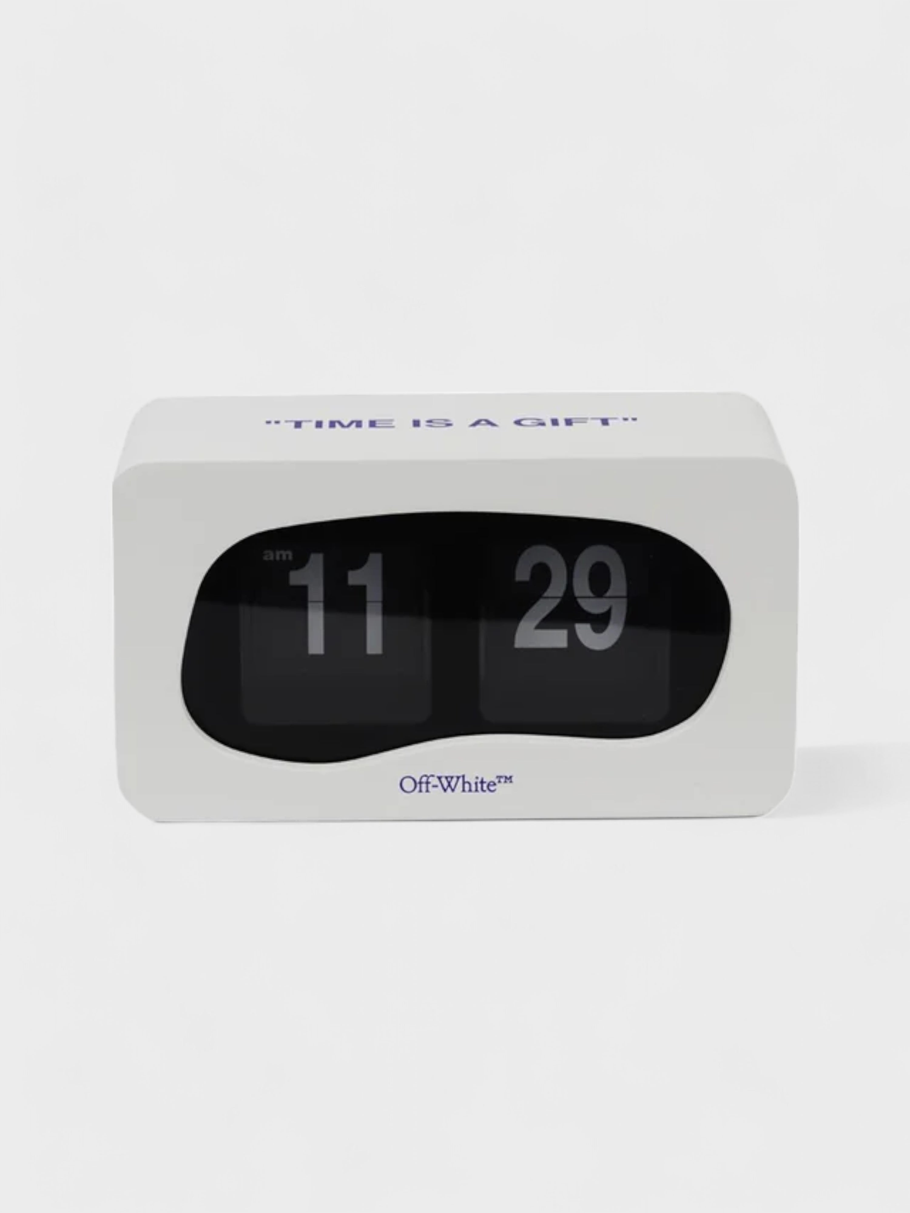 Off-White Flip Clock White Blue