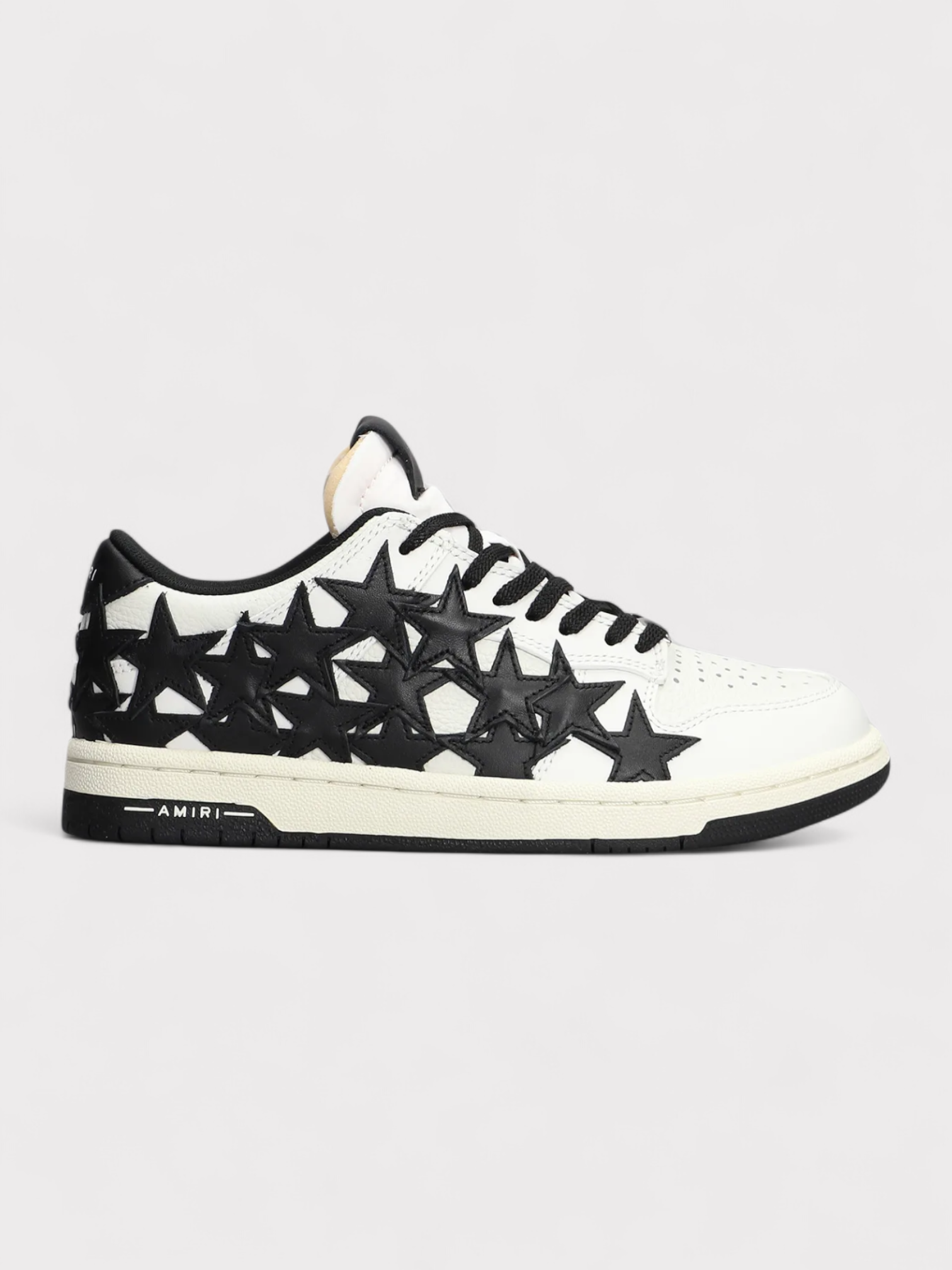 Amiri Stars Low Sneaker Wmns Black White