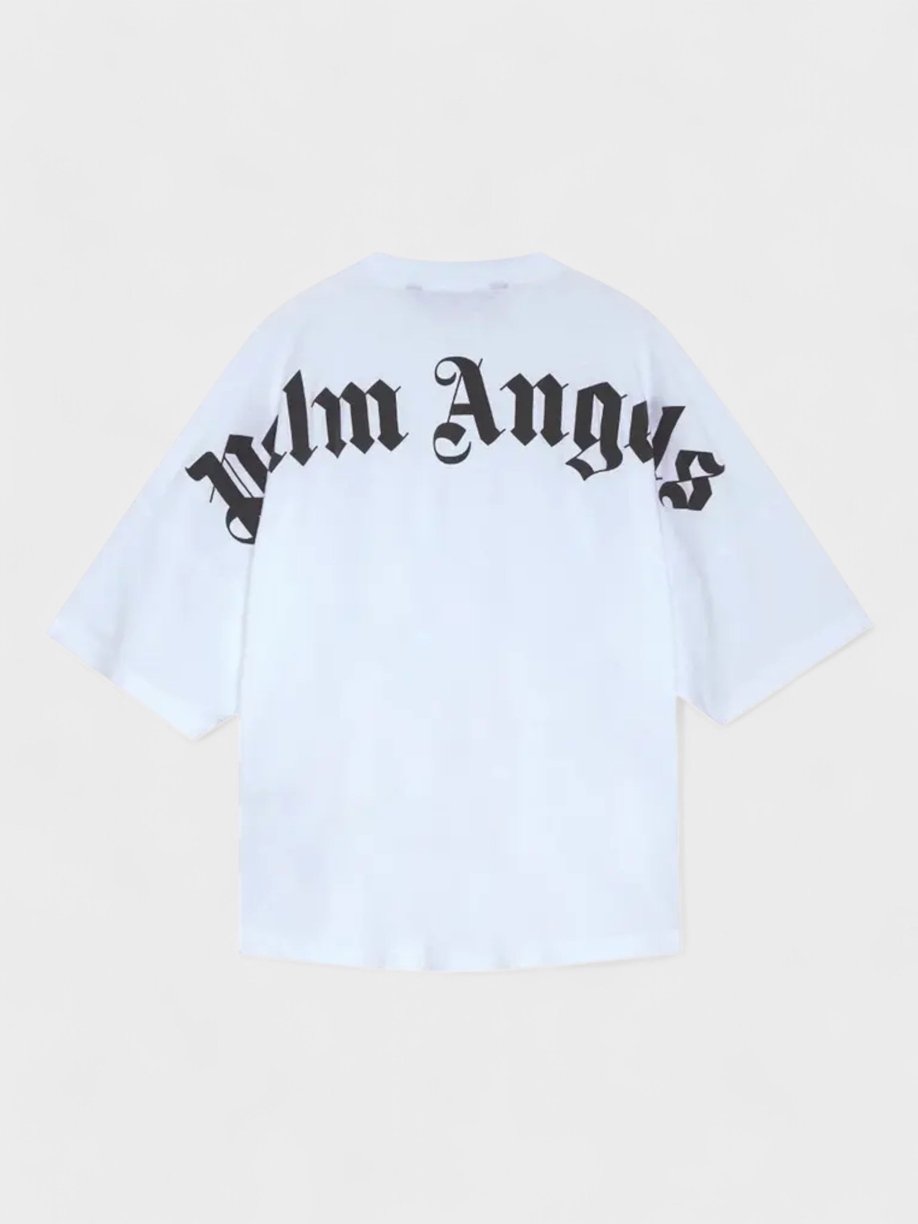 Palm Angels Classic Logo Over Shirt White Black XXL