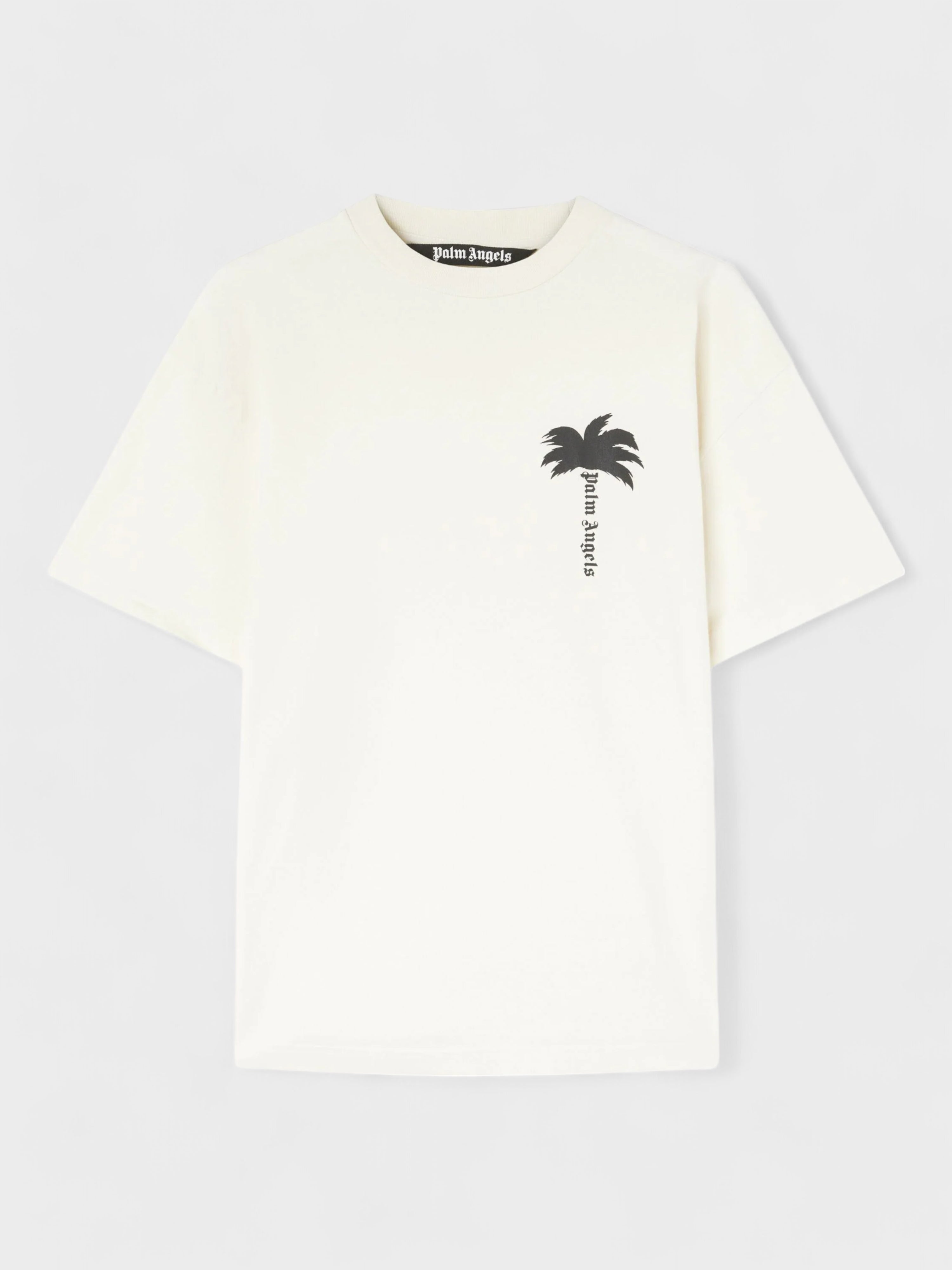 Palm Angels The Palm Tree T Shirt Off White Black S