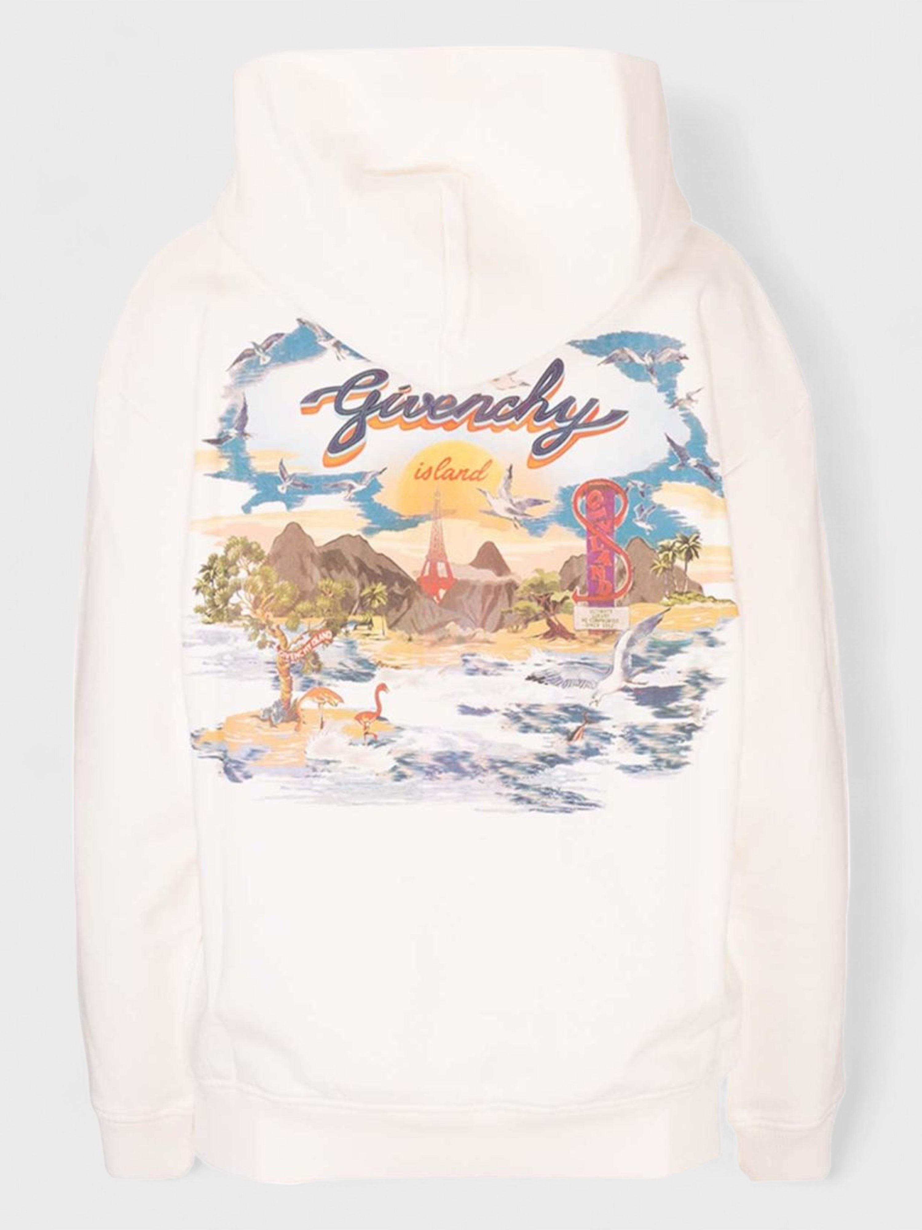 Givenchy Island Hoodie Ivory White L