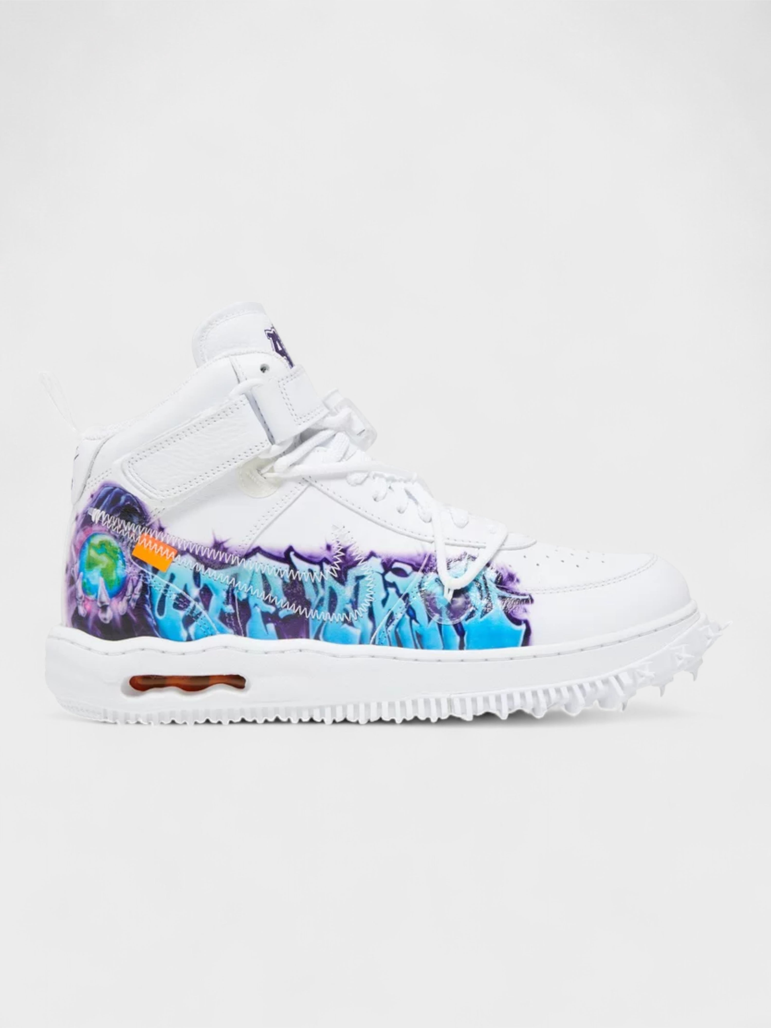 Nike Off-White x Air Force 1 Mid SP Leather 'Graffiti'