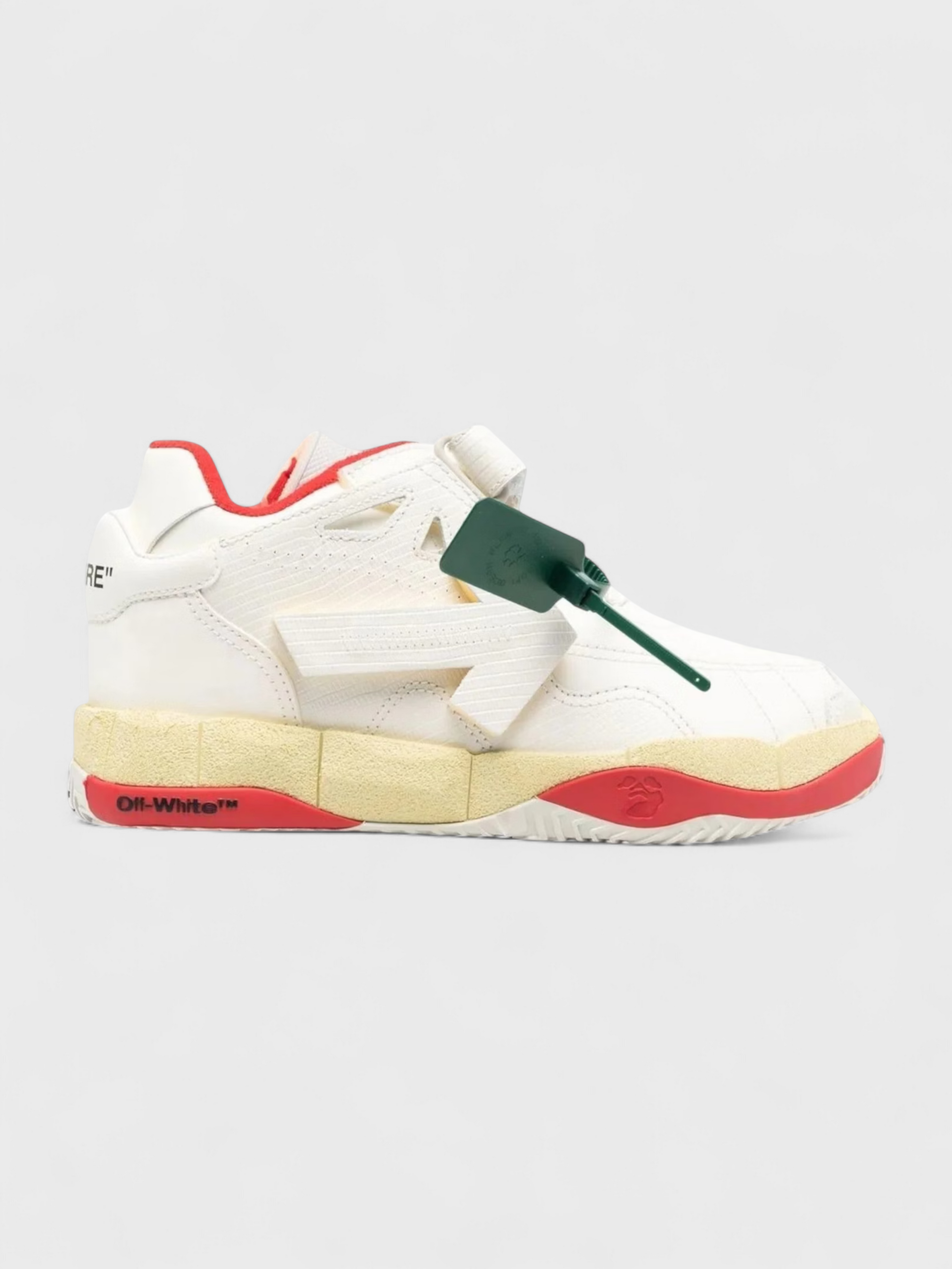 Off-White Top Puzzle Couture White Sneakers