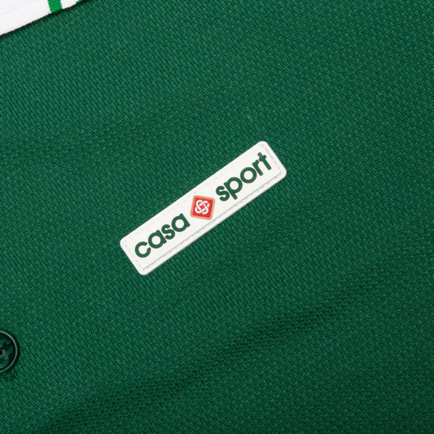 Textured Pique Polo Evergreen