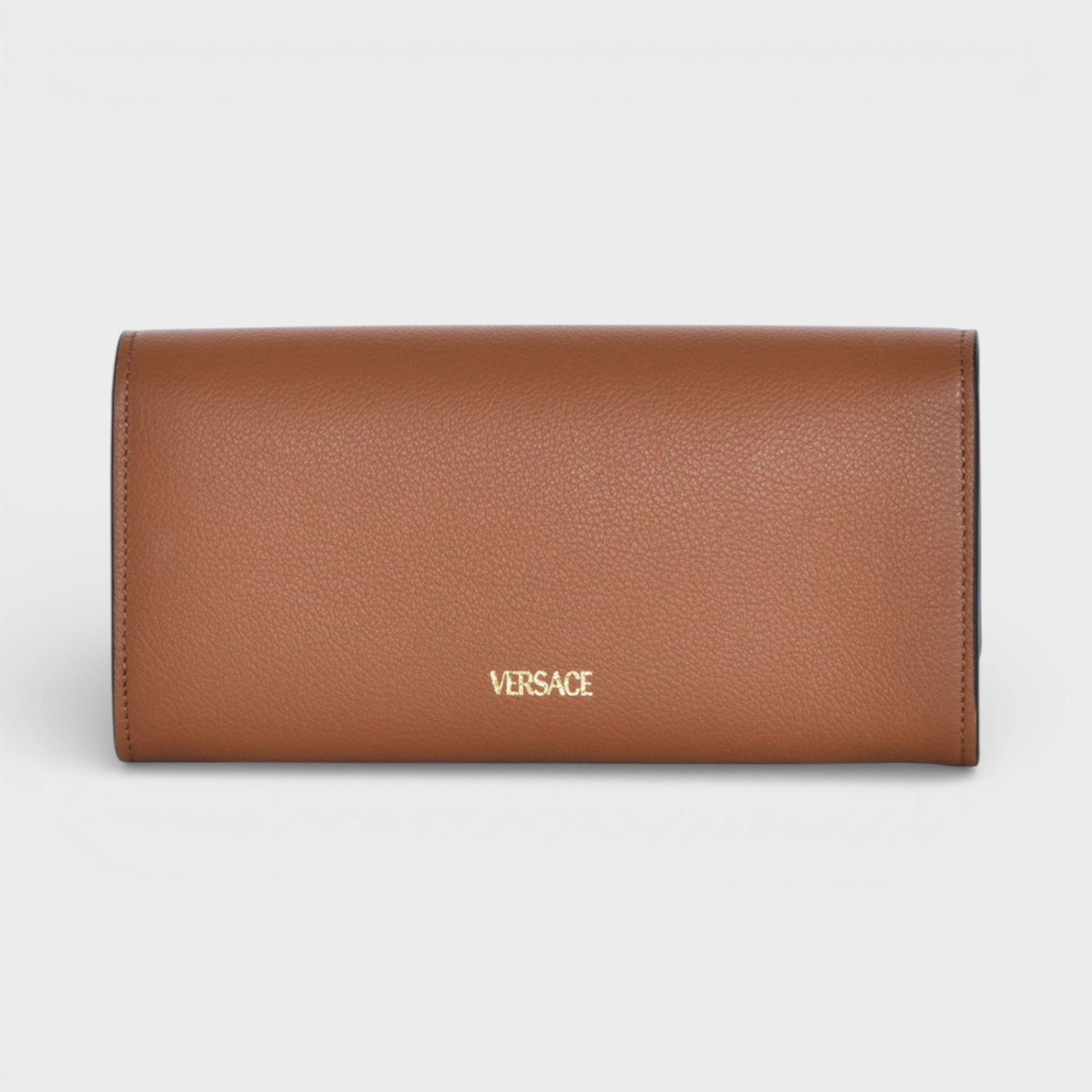 Long Wallet Leather Summer Nude Brown