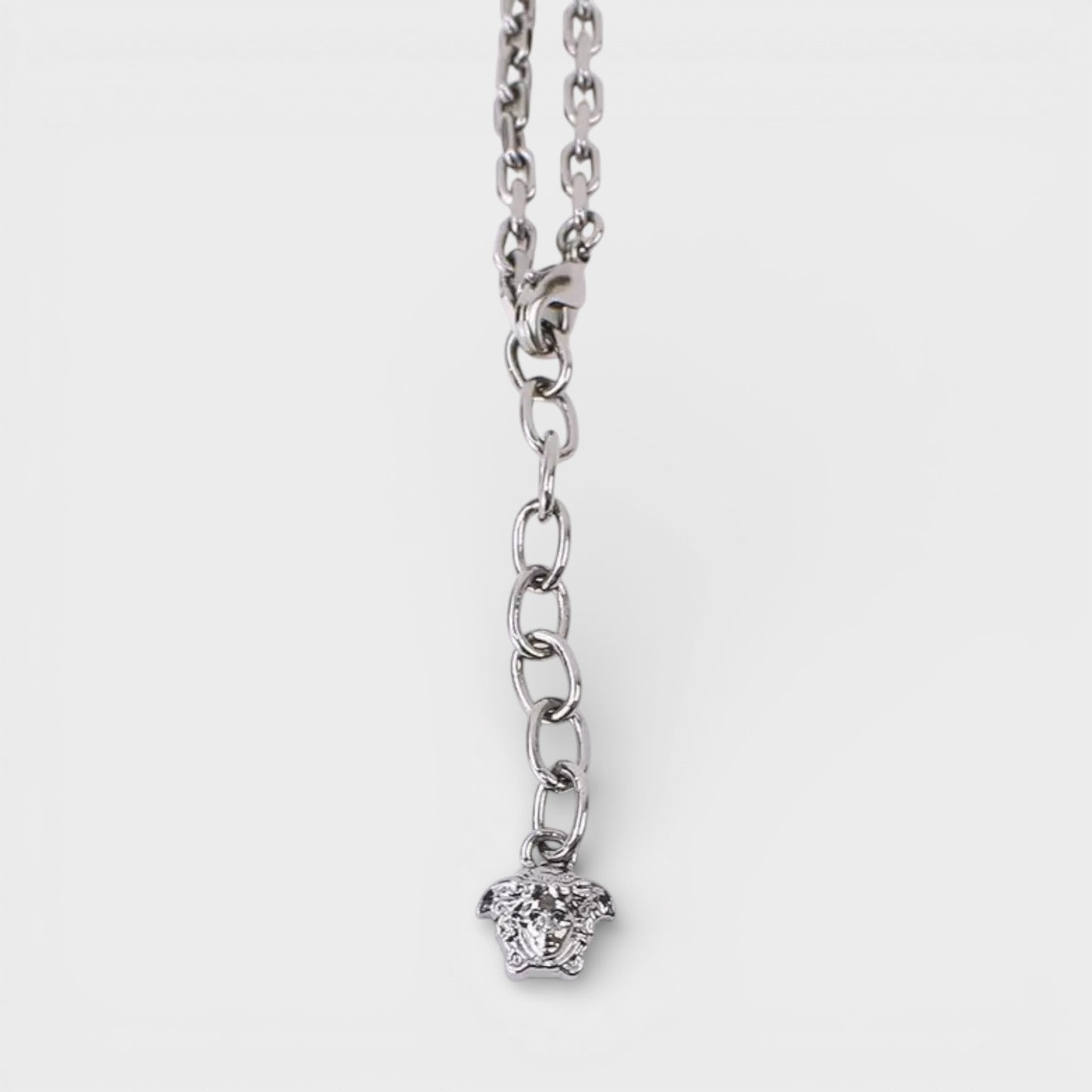 Greca Pendant Necklace Silver