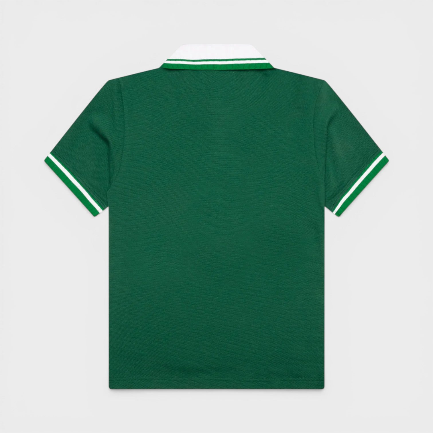 Textured Pique Polo Evergreen