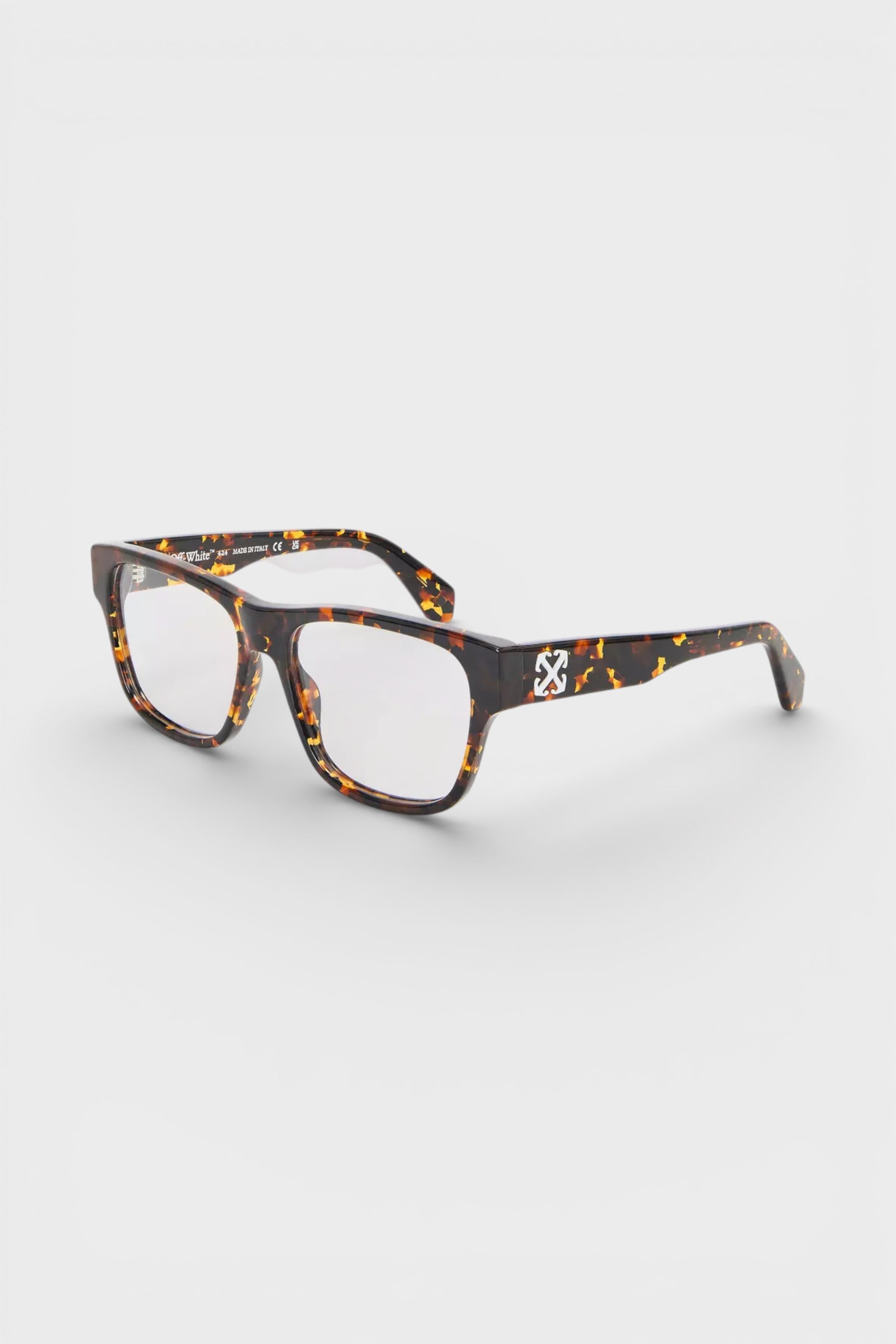 Off-White 7D Havana Reading Glasses Brown