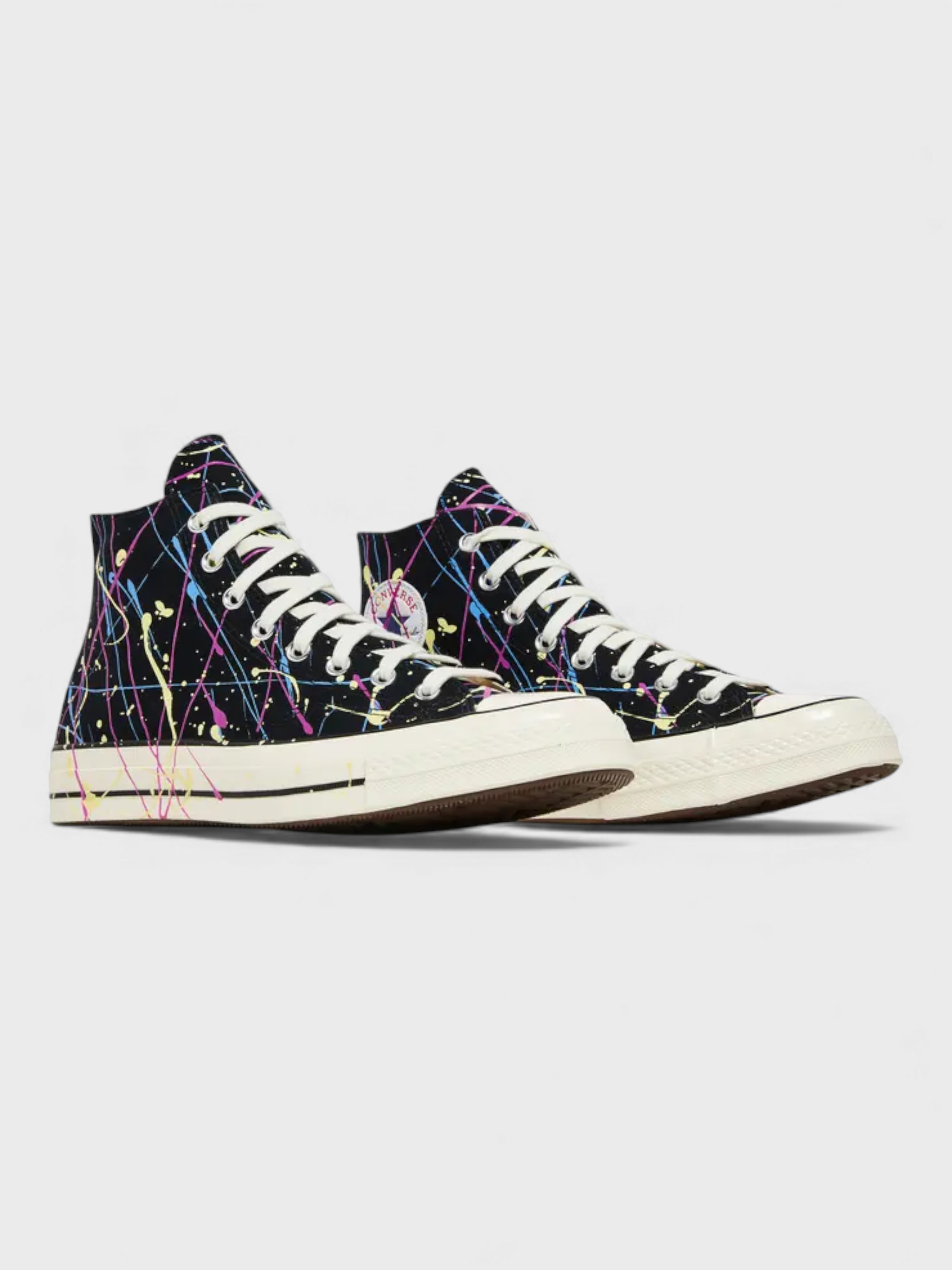 Converse Chuck 70 High Paint Splatter Black