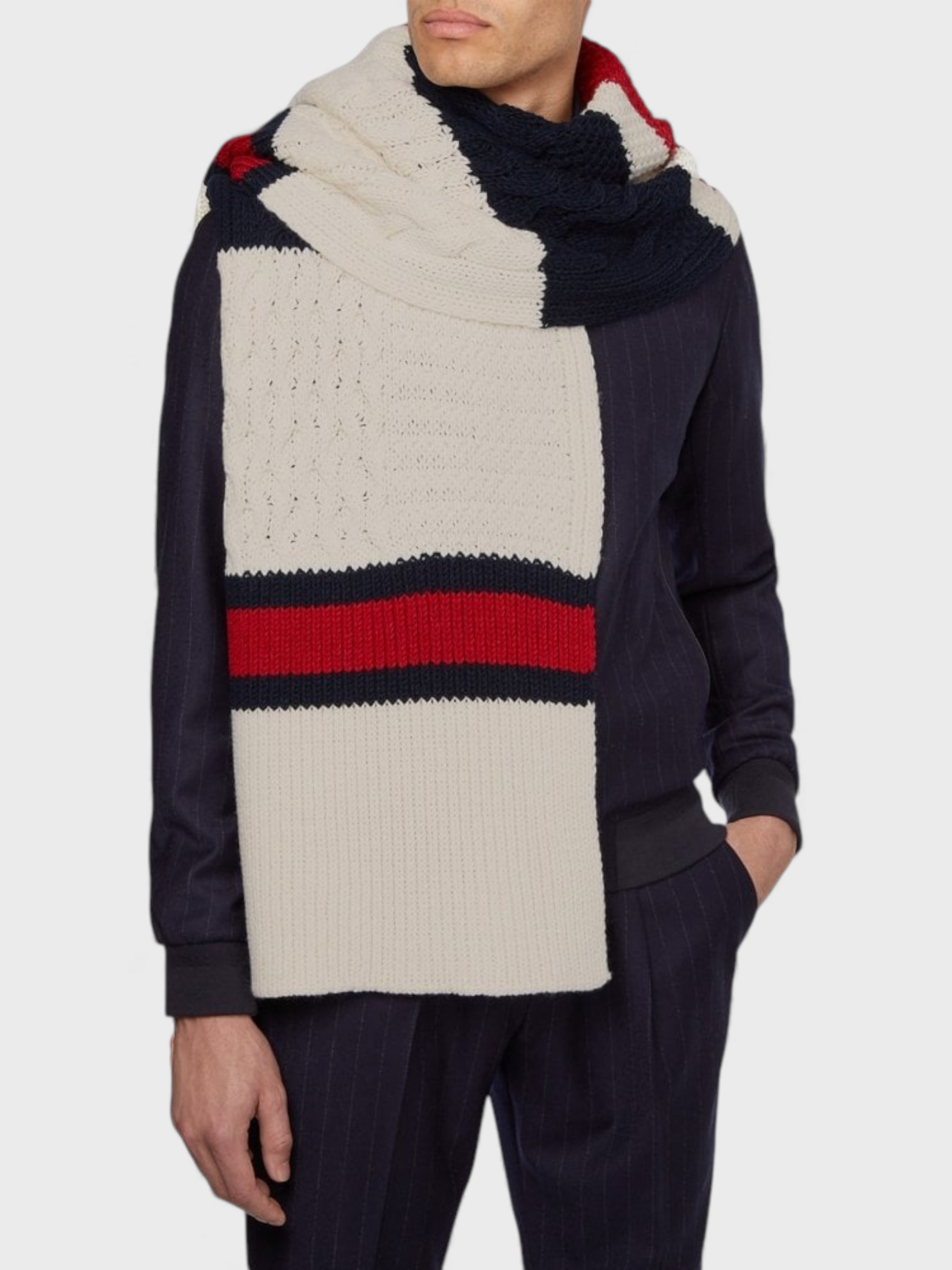 Tommy Hilfiger Cotton Cashmere Scarf
