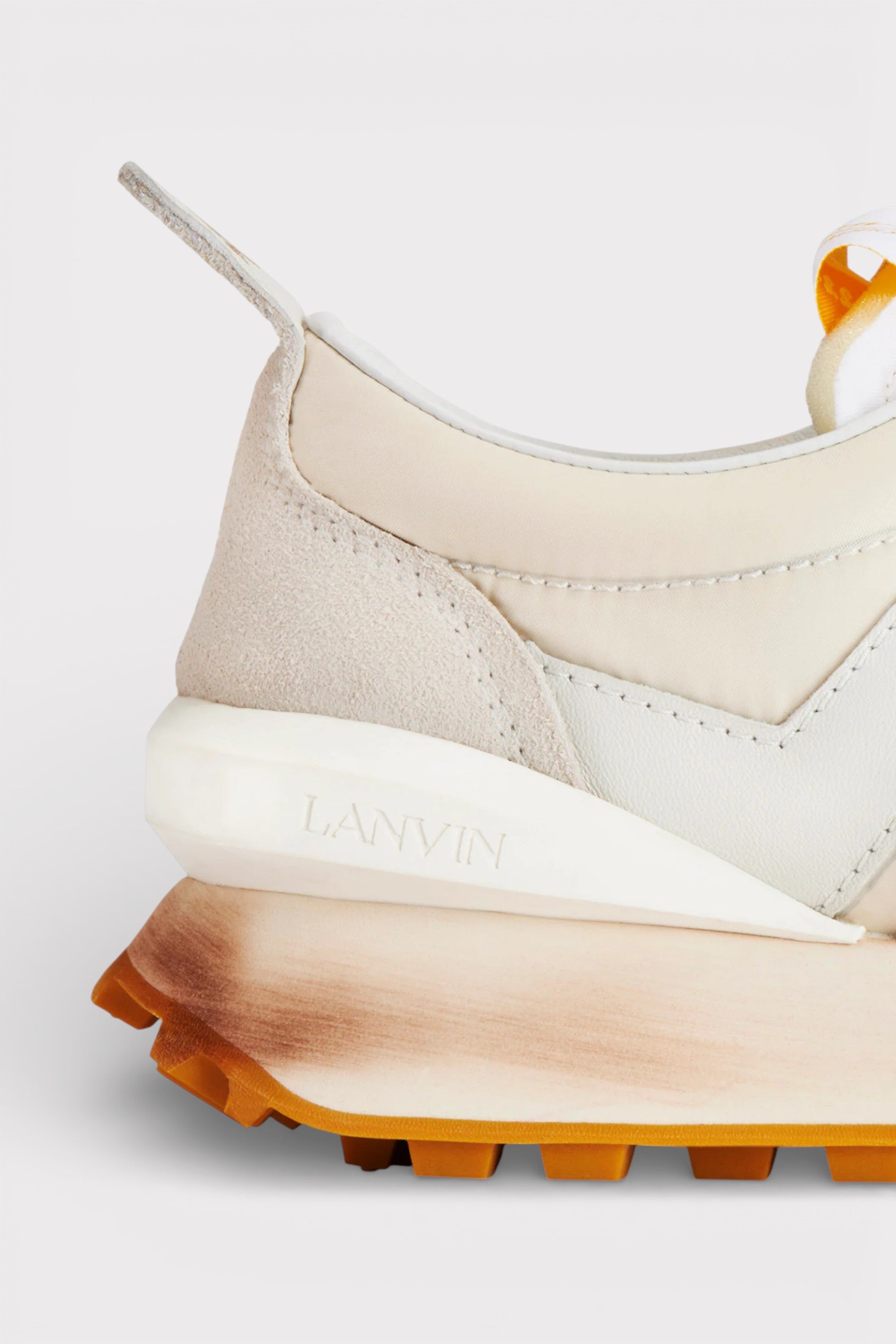 Lanvin Nylon Bumper Sneaker 130th Anniversary Beige