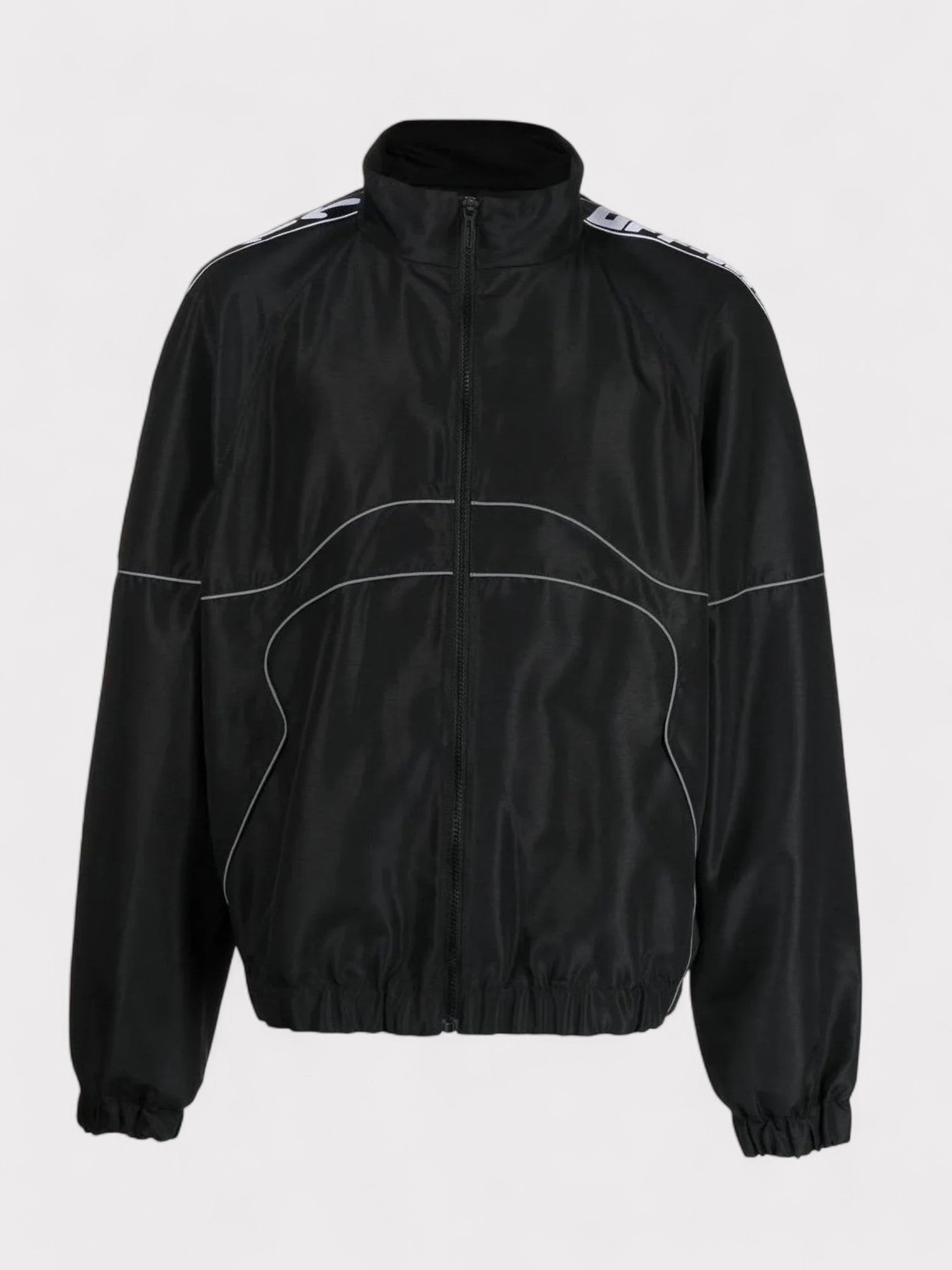 Off-White Piping Logo Track Jacket Black